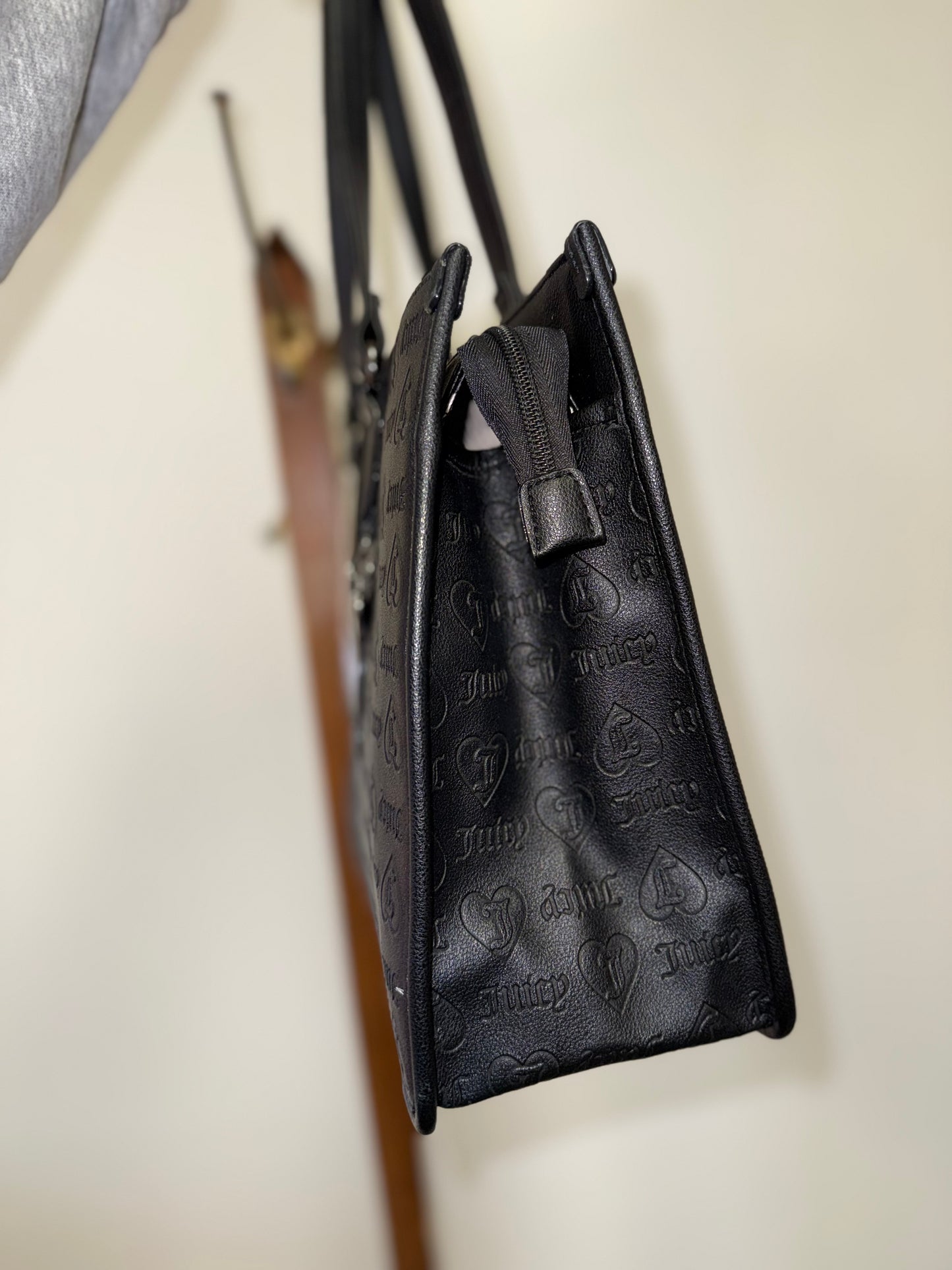 NWT Juicy Couture Black Tote Shoulder Bag - BRAND NEW