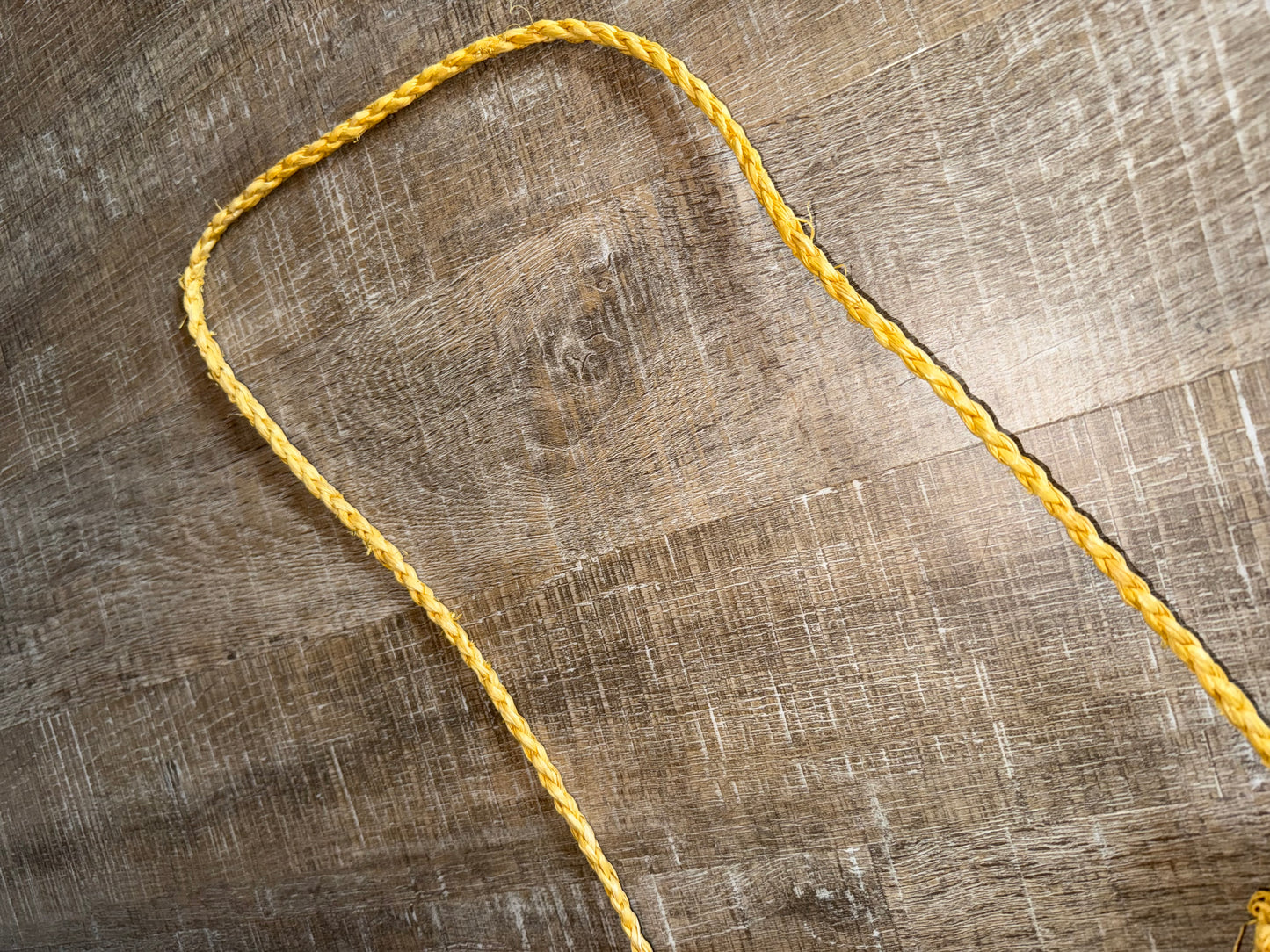 American Eagle Yellow Wicker Crossbody Bag
