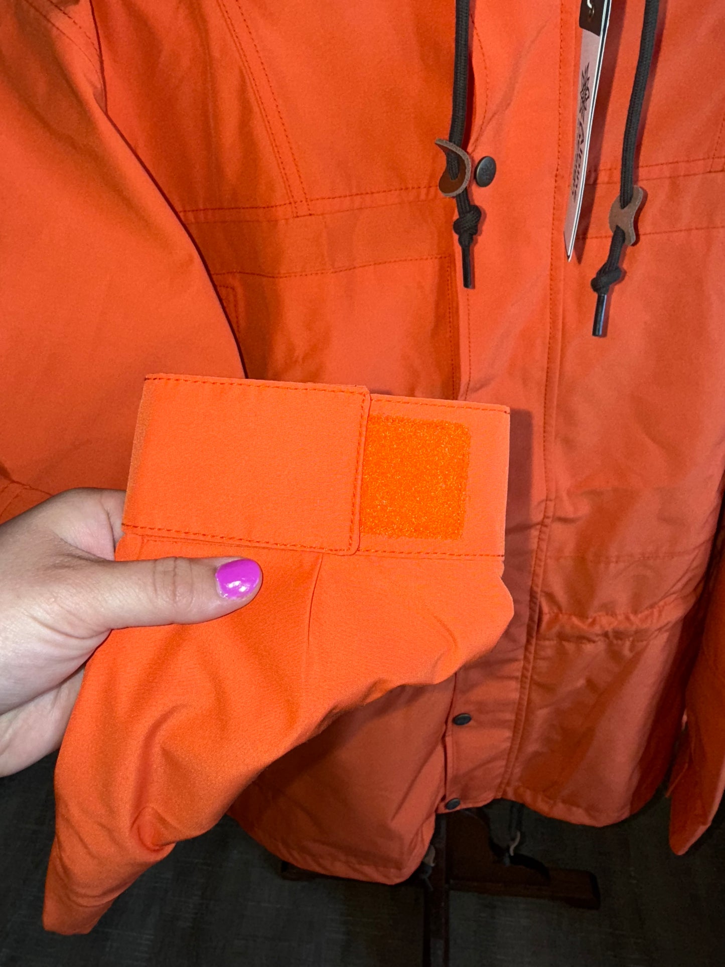 NWT Alpine Design (S/L/XL) Brand New Orange Rocky Mountain Rescue Patch Coat