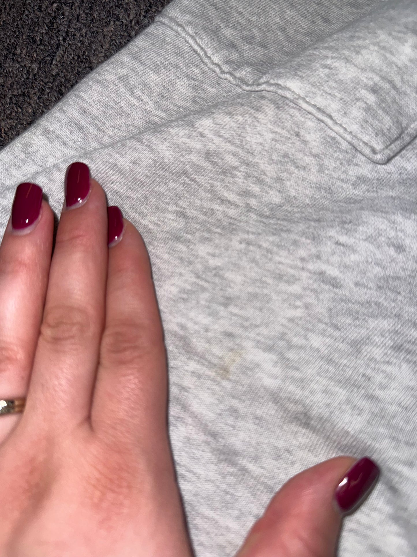 PINK Victoria's Secret (XS) Grey Drawstring Cargo Jogger Sweatpants