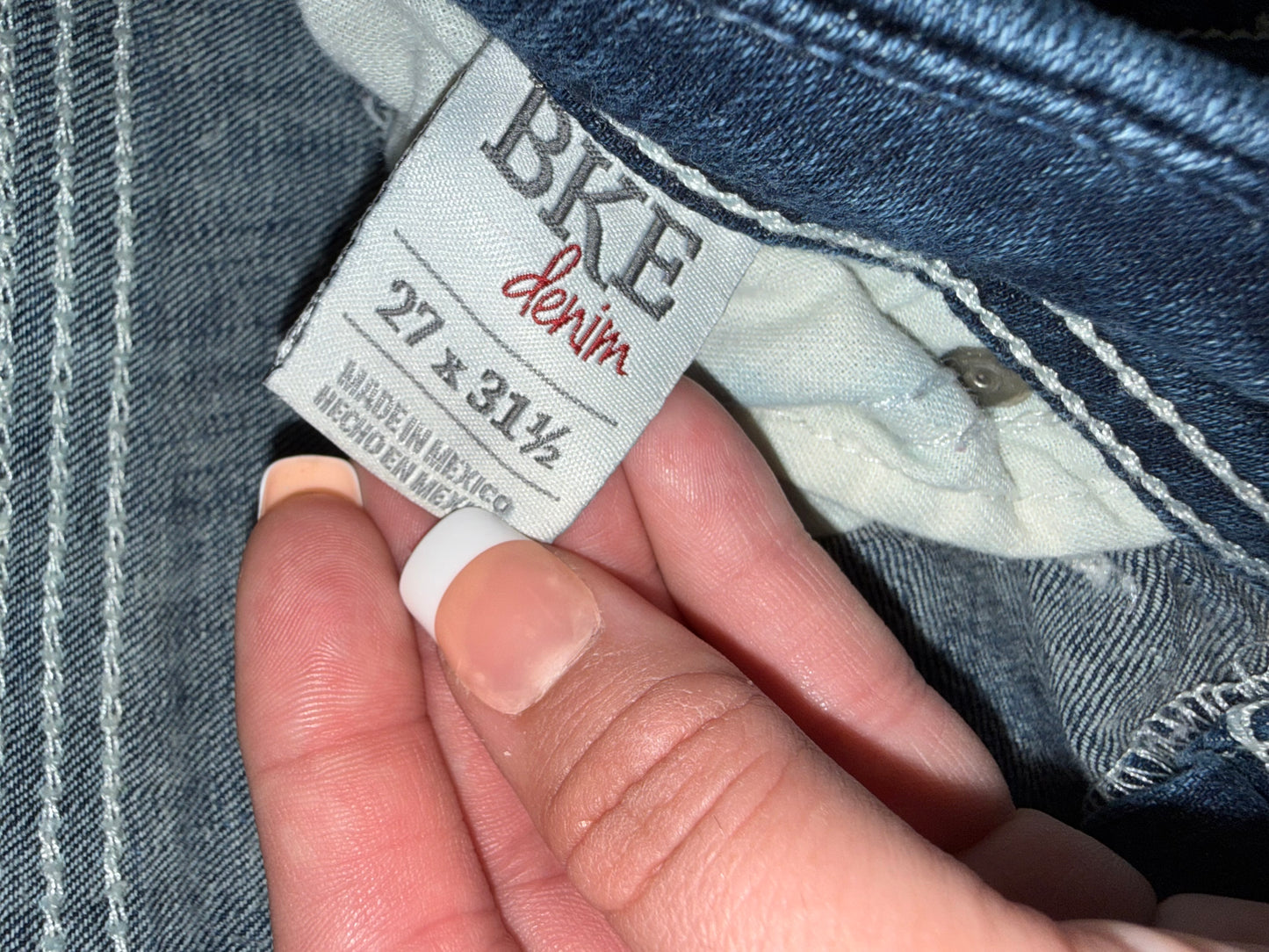 BKE (27) Blue Denim Addison Jeans