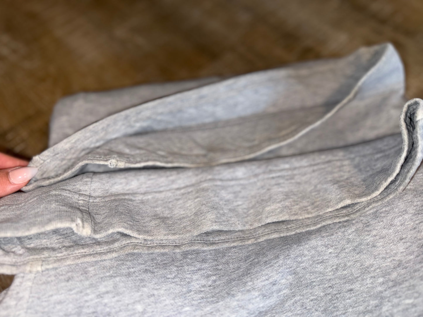 Adidas (Medium) Grey Bootcut Sweatpants