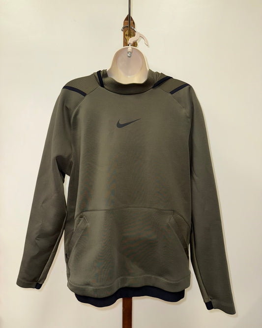 Nike Pro (Large) Green Dri-Fit Training Hoodie