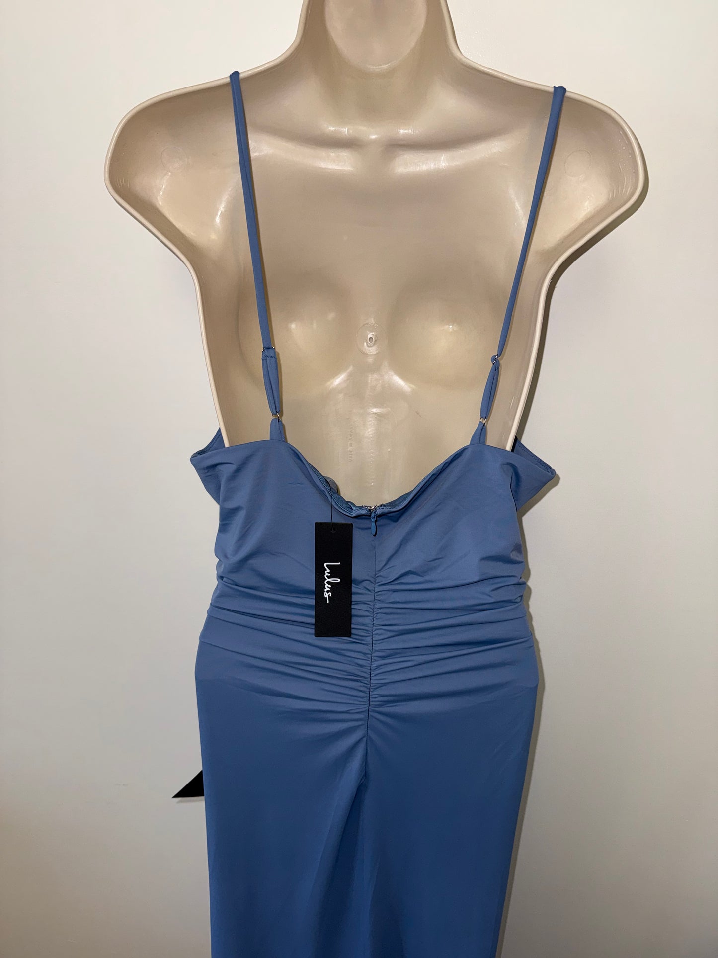 NWT Lulus (Large) Brand New Blue Maxi Formal Dress