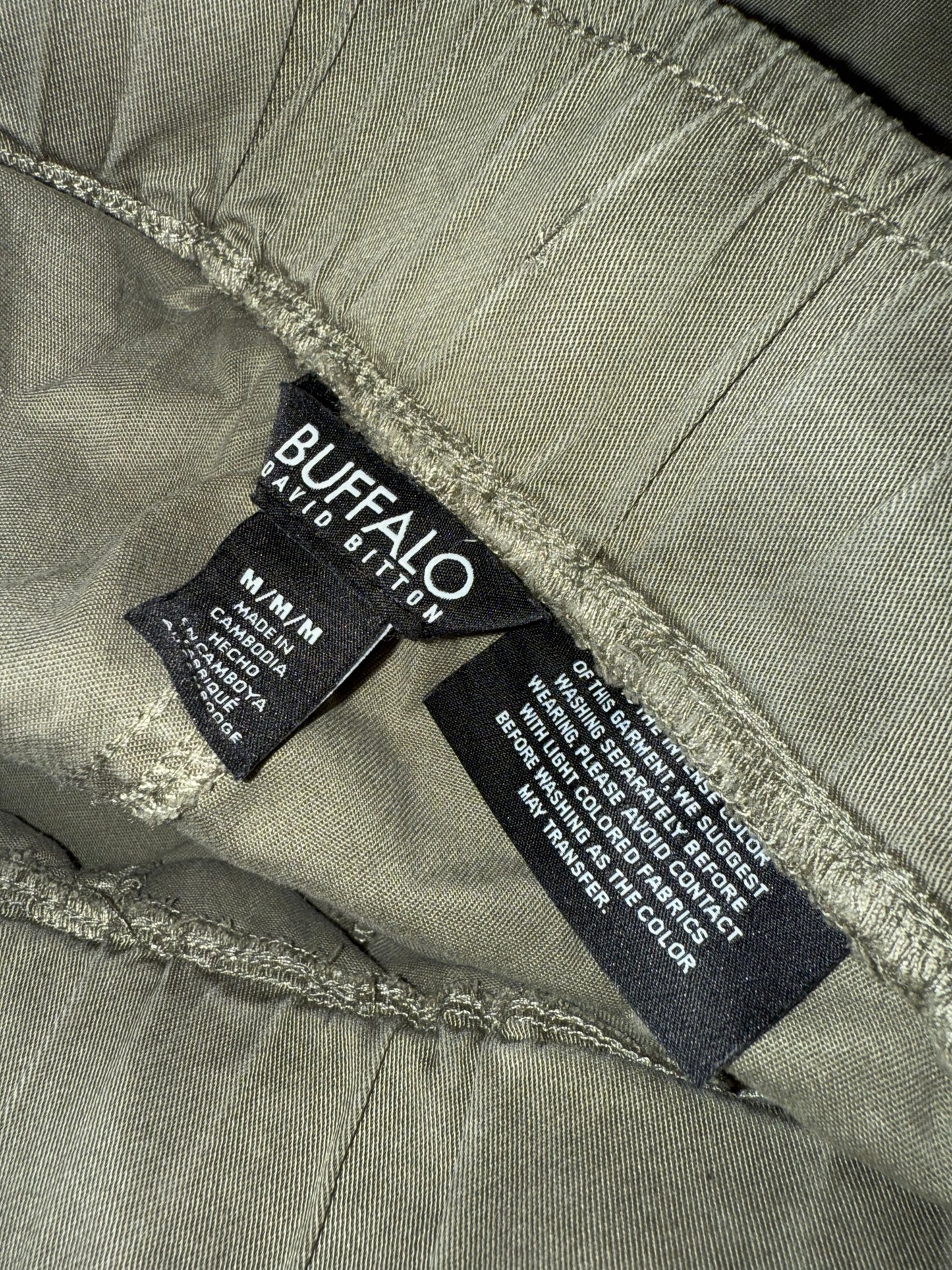 Buffalo (Medium) Green Cargo Jogger Pants