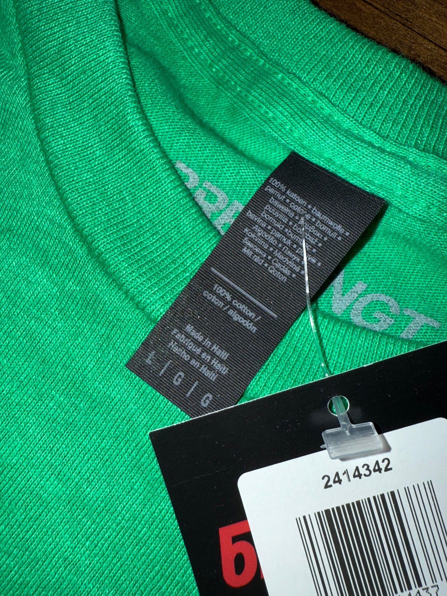 NWT Breakline (Large) Brand New Hurts NFLPA Green Graphic T-Shirt