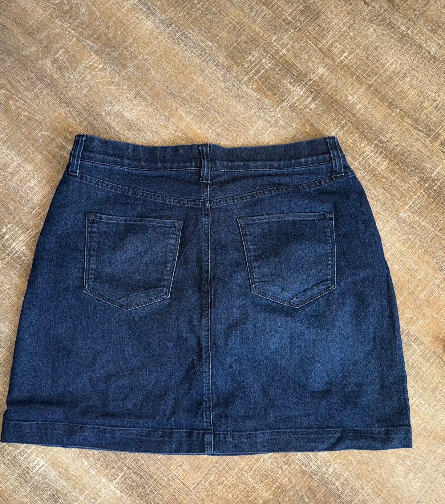 Croft & Barrow (10) Denim Blue Jean Skirt