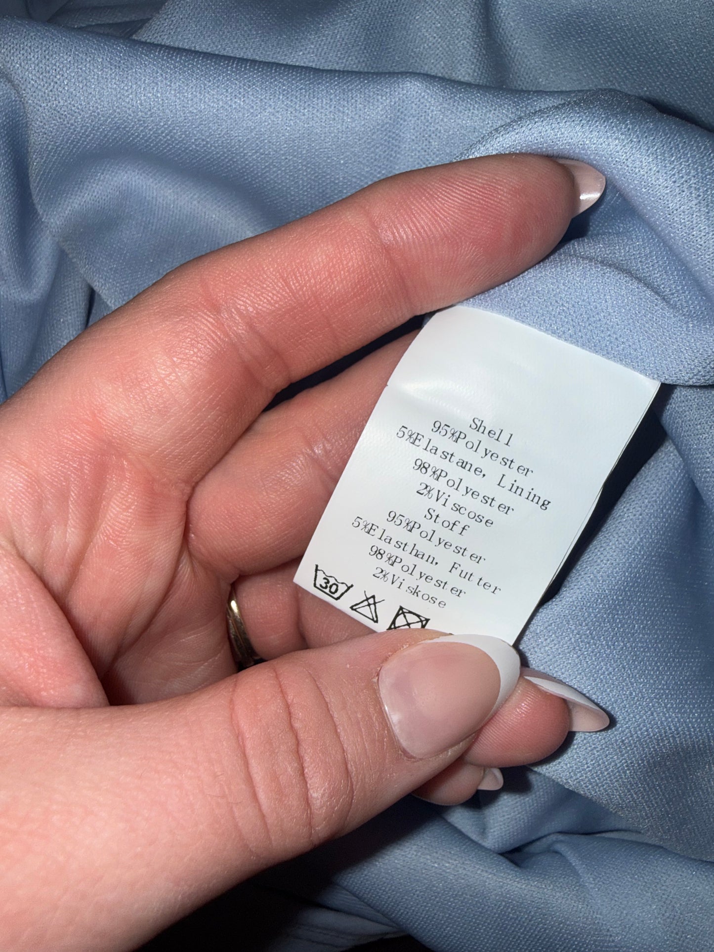 NWT Grace Karin (Large) Brand New Blue Dress