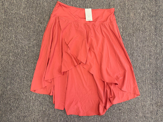 NWT Halara (2X) Brand New Orange High Rise Breezeful Asymmetrical Skort