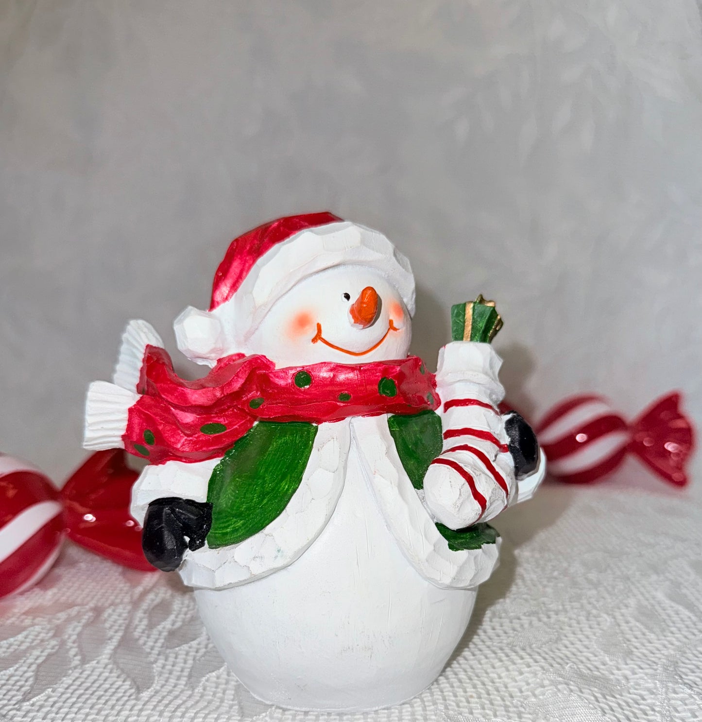 Christmas Snowman Accent Decor