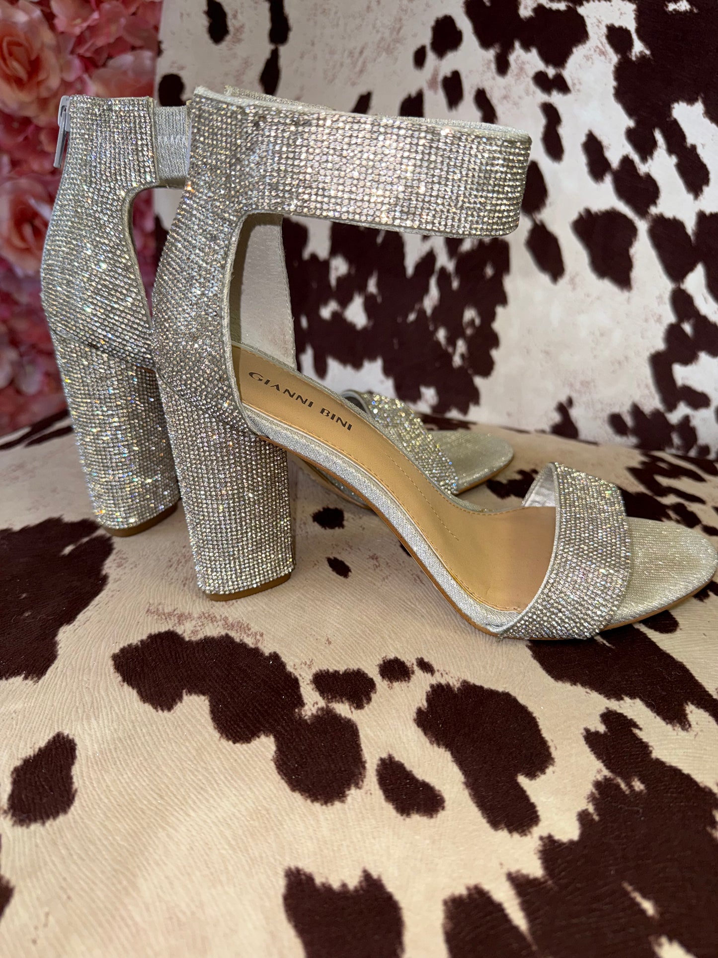 Silver heels