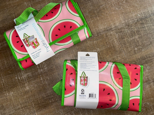 Hydro Elements Watermelon Themed Insulated Cooler Tote