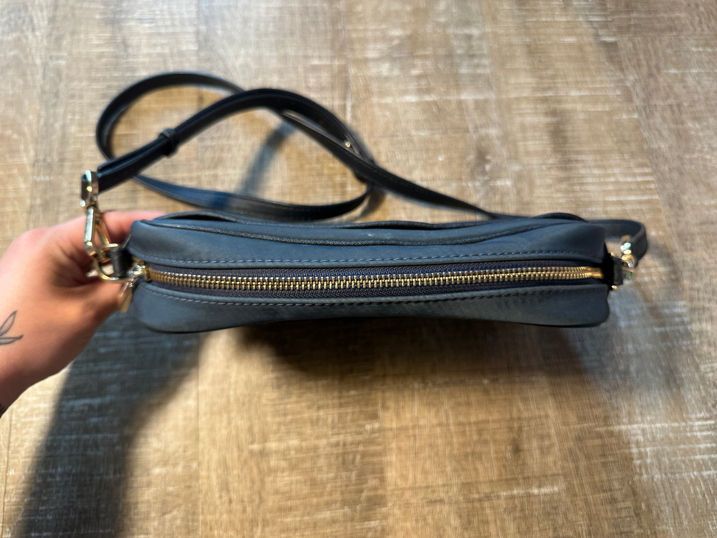 Michael Kors Navy Blue Crossbody Bag