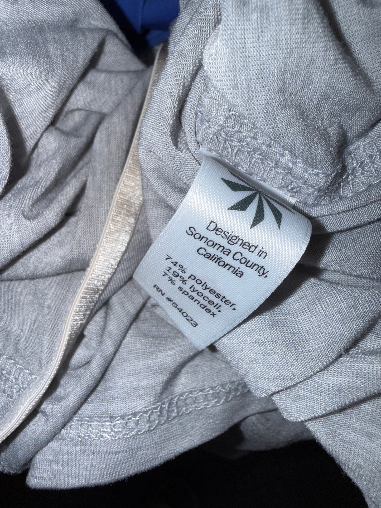 Athleta (XXS) Grey Racerback Tank Top