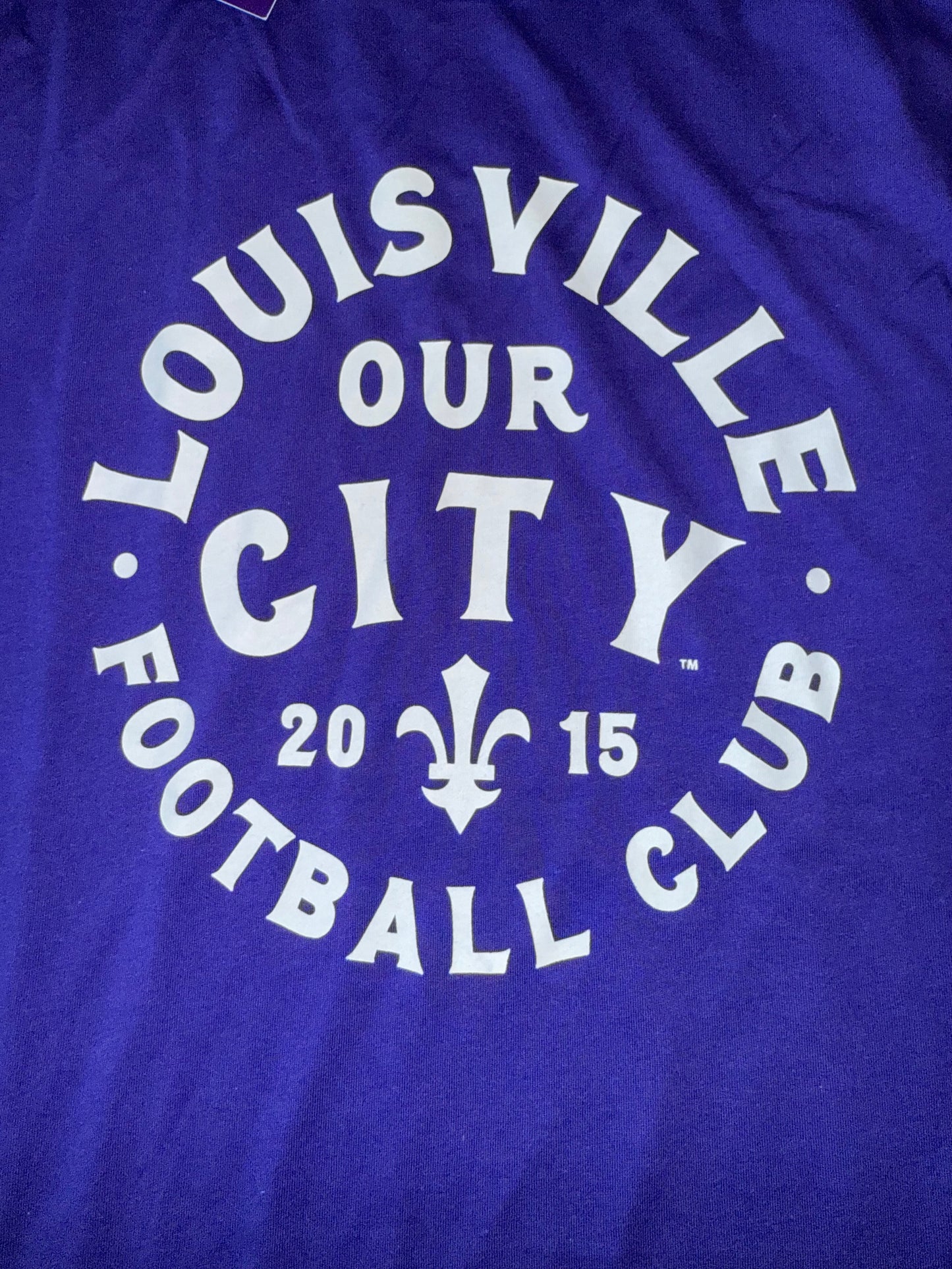 NWT Louisville (Medium) Brand New Purple Louisville City Football Club T-Shirt