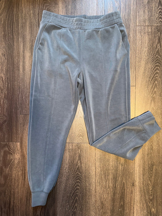 Cable & Gauge Sport Blue Soft Jogger Sweatpants with Pockets