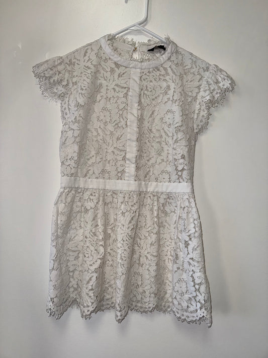 Rachel Zoe (4) White Lace Blouse