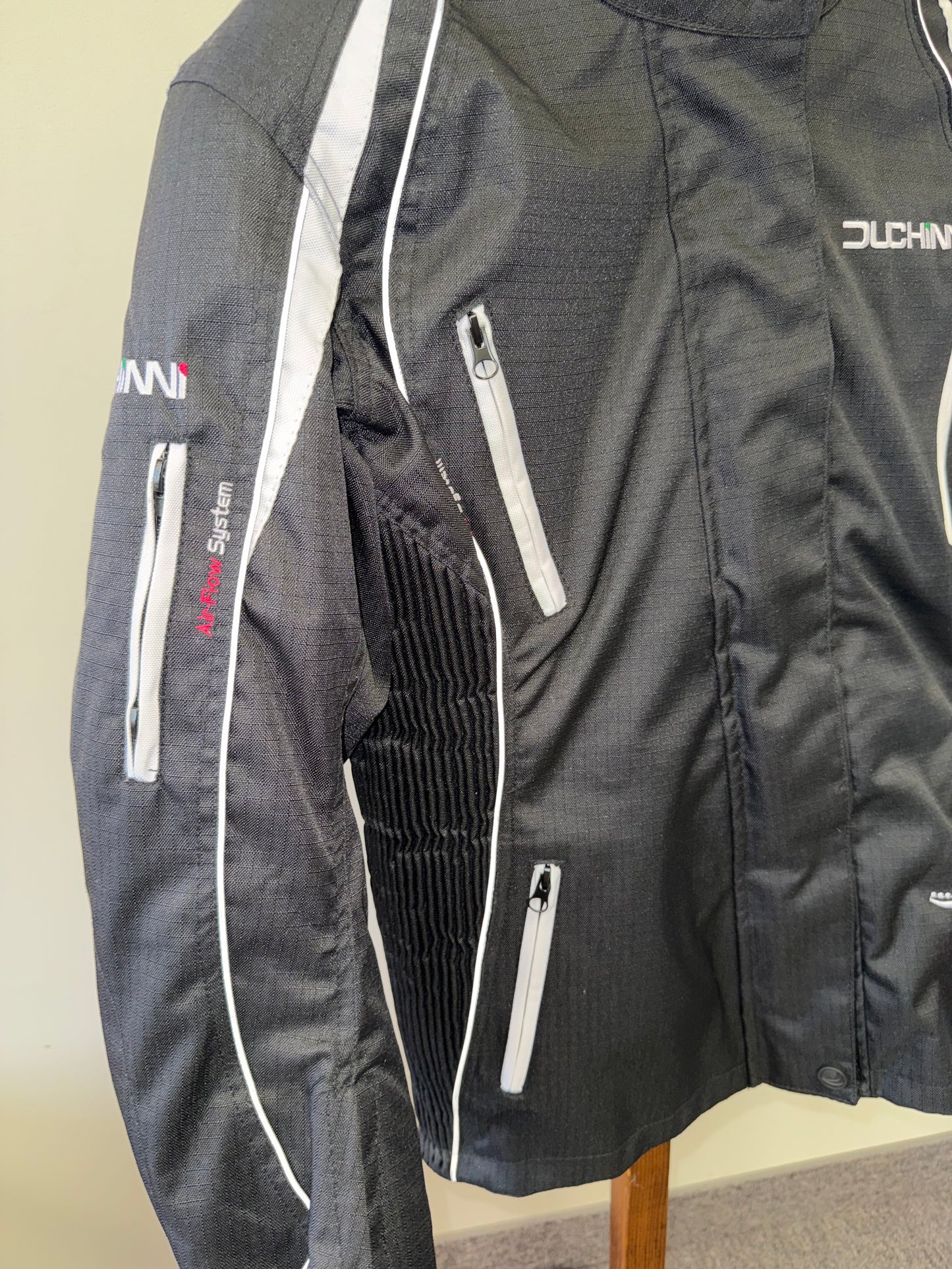 Duchinni (12) Black Verona 4 Season Women's Motorcycle Heavy Duty Jacket