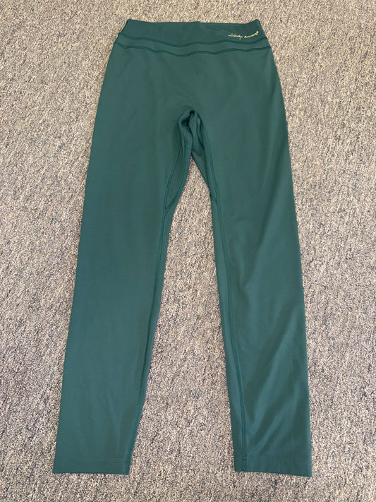 Gymshark Green Leggings Whitney Simmons "Its A Beautiful Day To Be Alive"