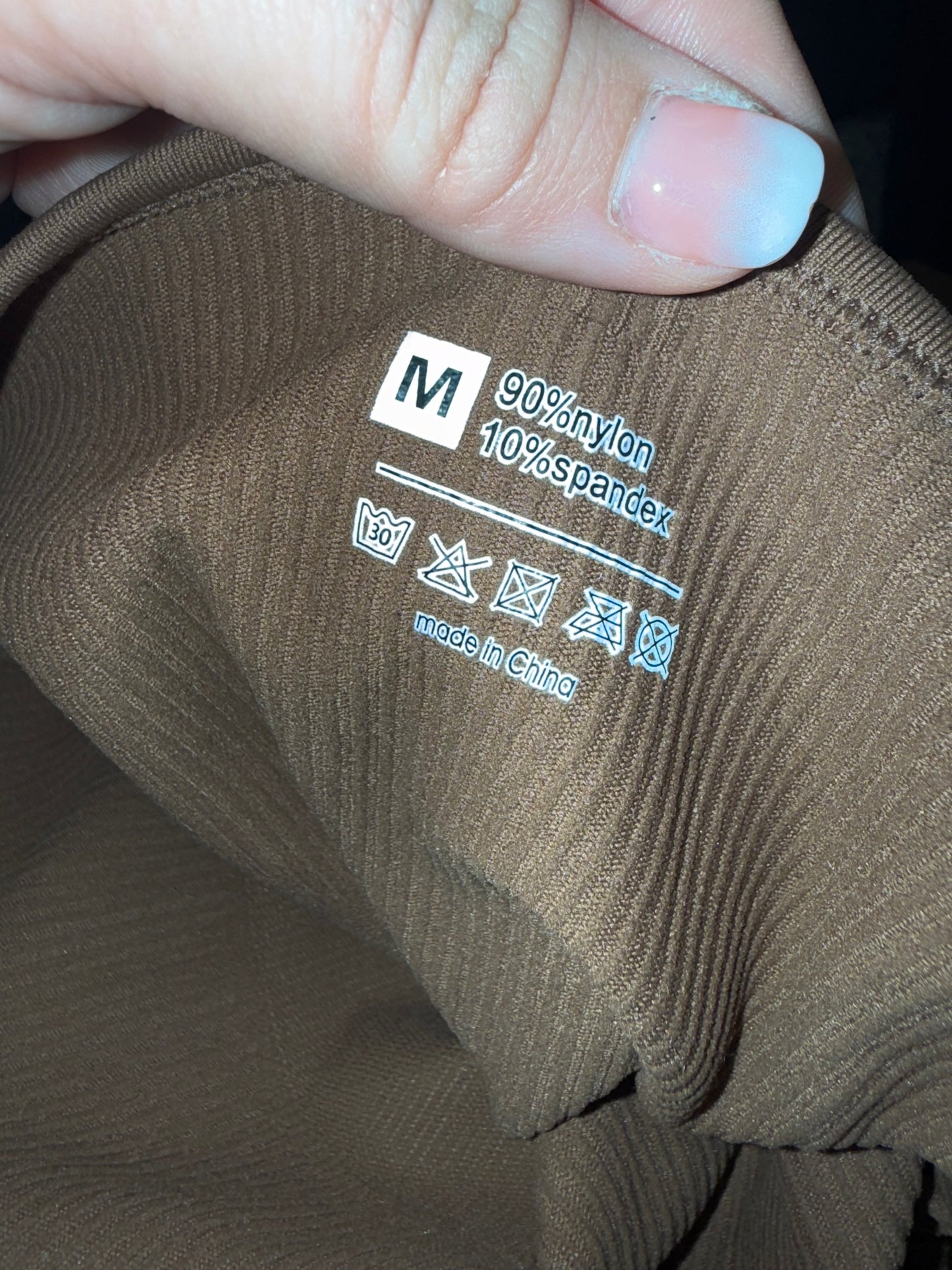 (Medium) SET of 2 Ribbed Jumpsuits - Black and Brown