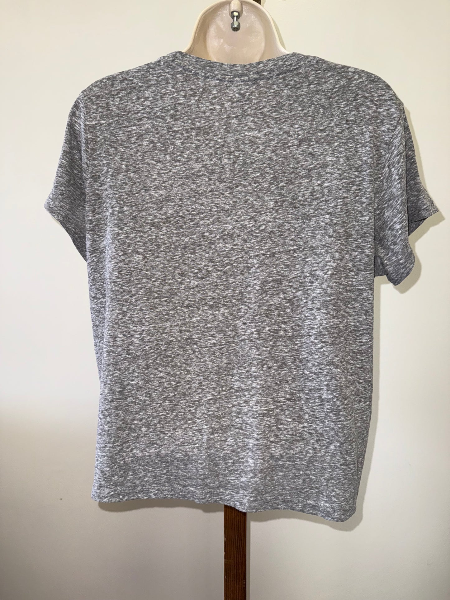 Victoria's Secret (Large) Grey Tee with Palm Tree Logo