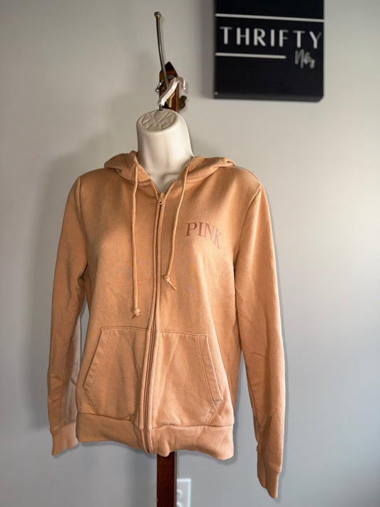 PINK Victoria’s Secret (XS) Tan Full Zip Up Jacket