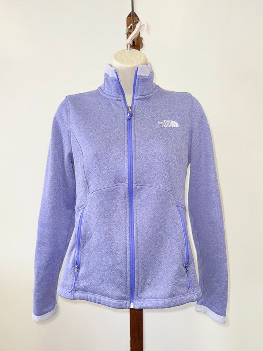 The North Face (Small) Light Purple Zip Up Jacket