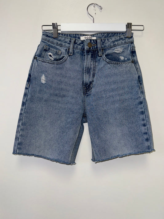 Dogma (1) Distressed Denim Jean Shorts
