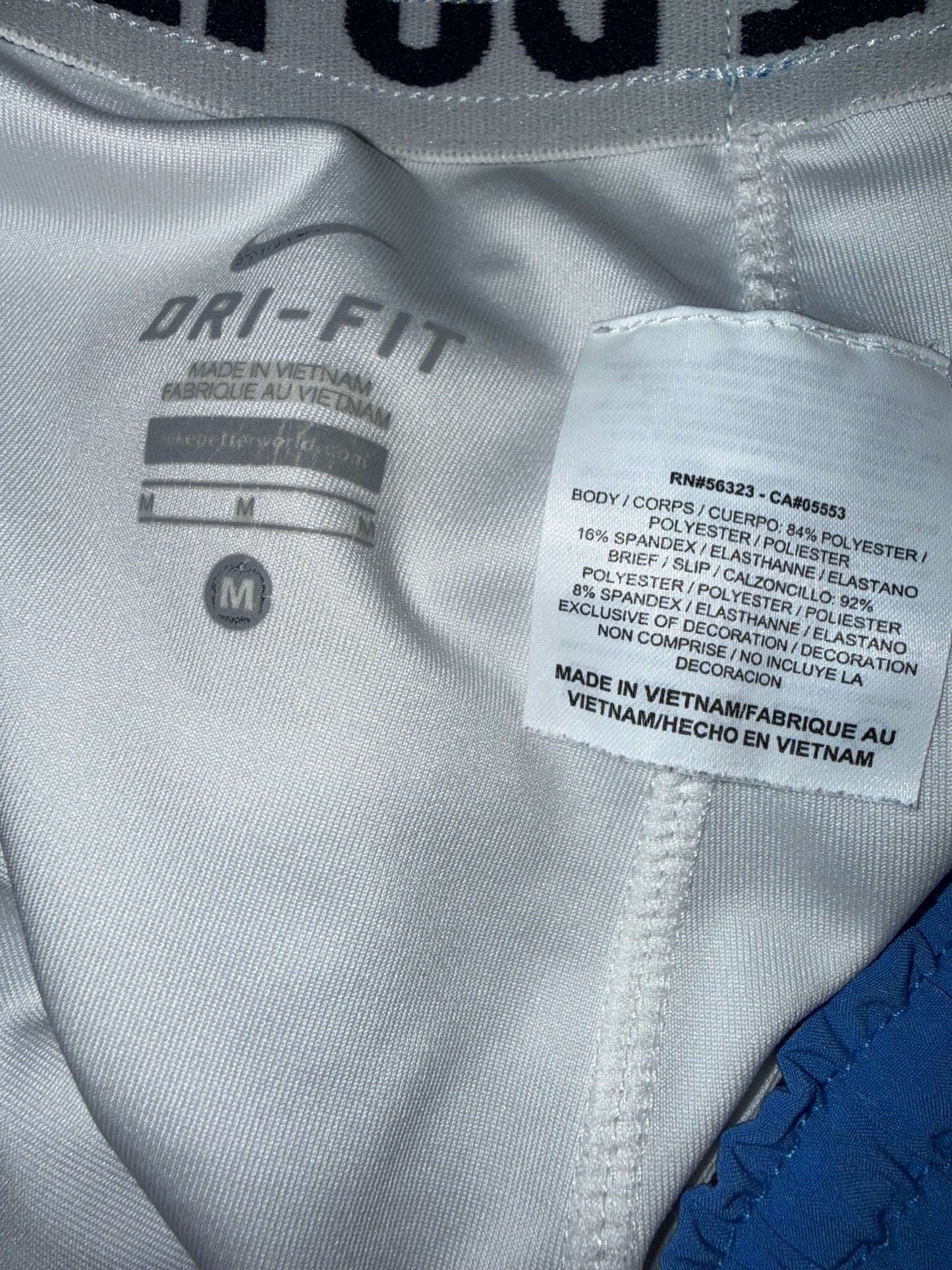 Nike (Medium) Blue Dri Fit Sporty Shorts