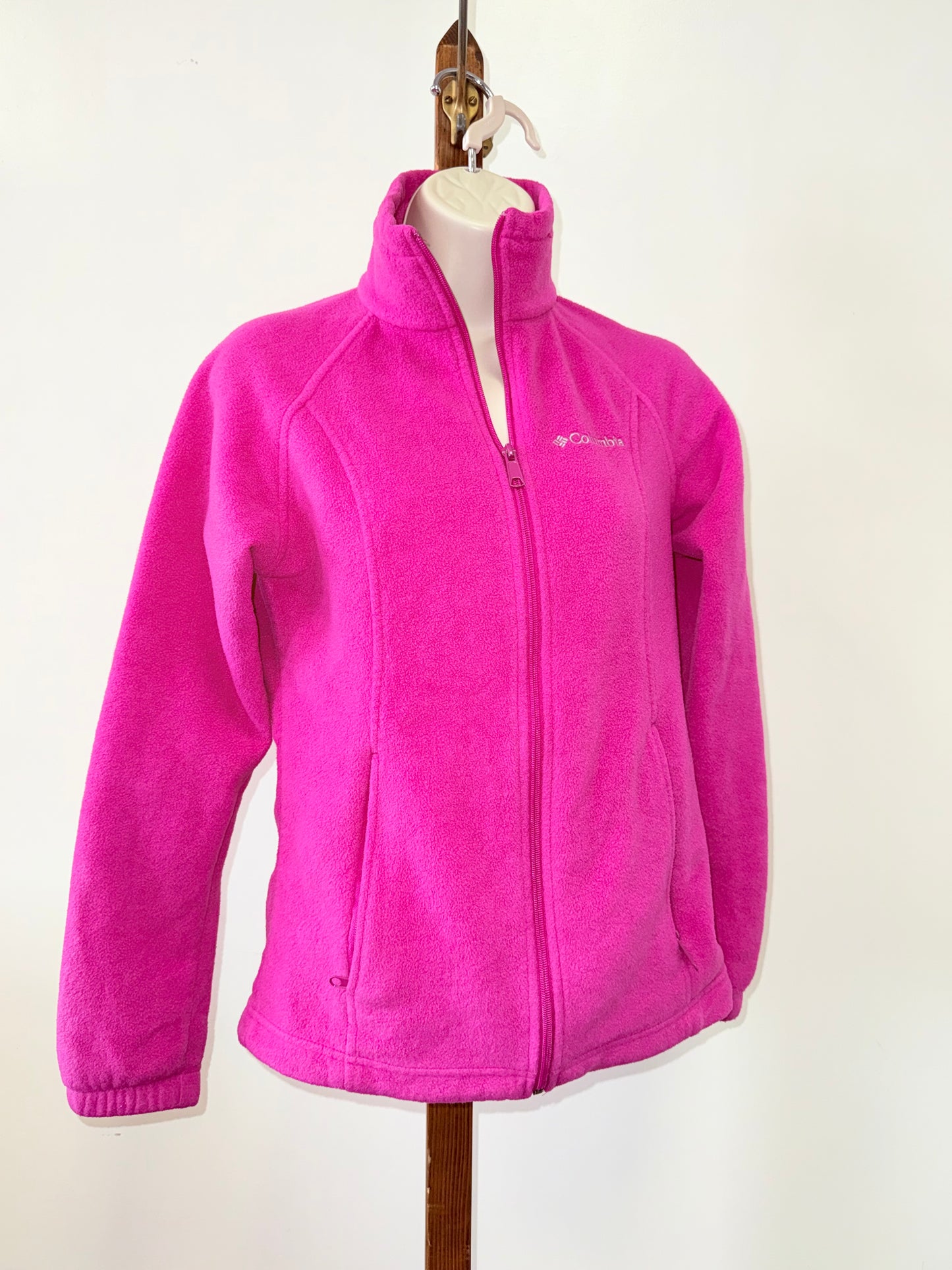 Columbia (Small) Hot Pink Zip Up Jacket