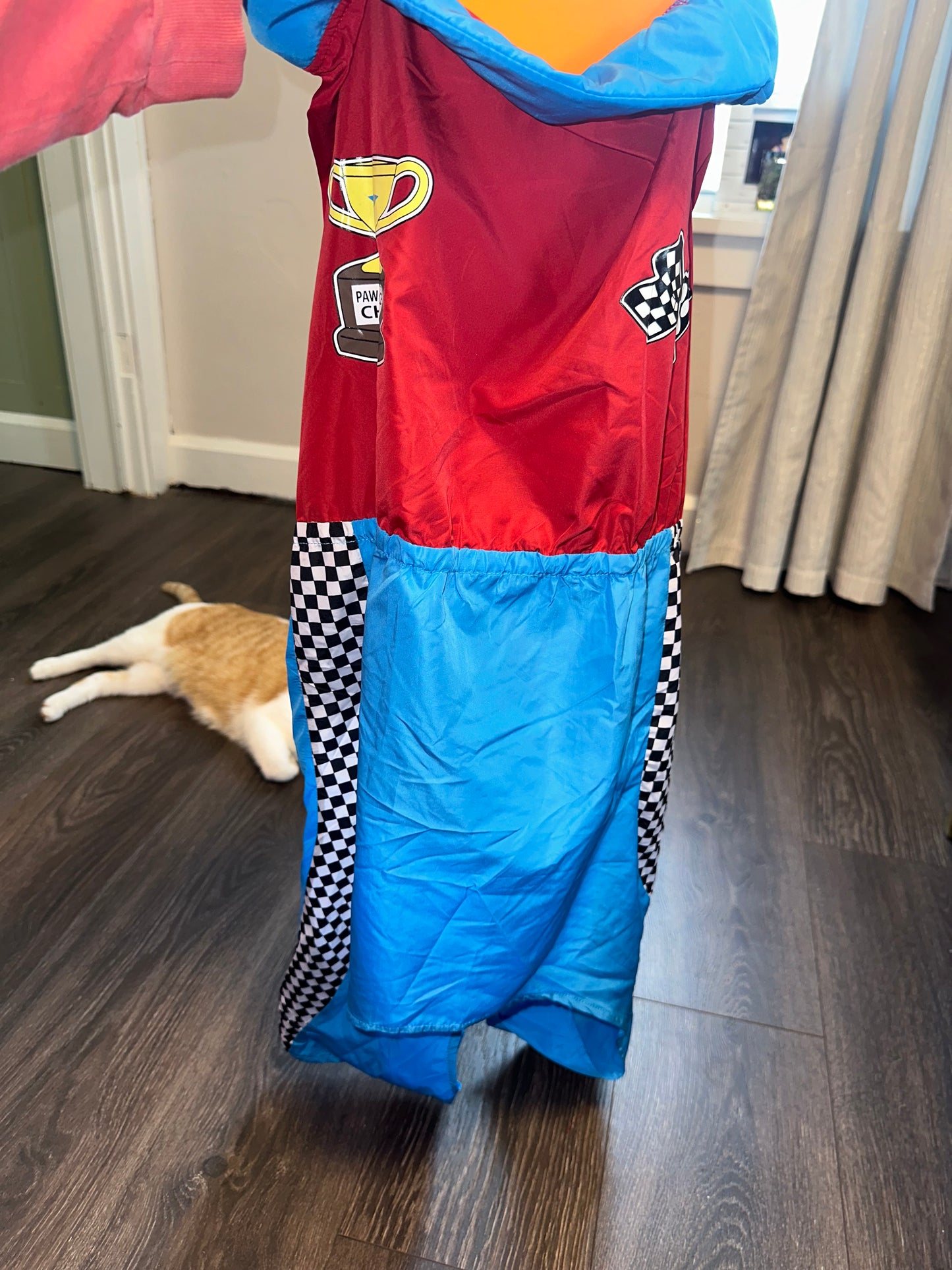 NWT Hyde and Eek (XL) Race Car Driver Halloween Dog Costume