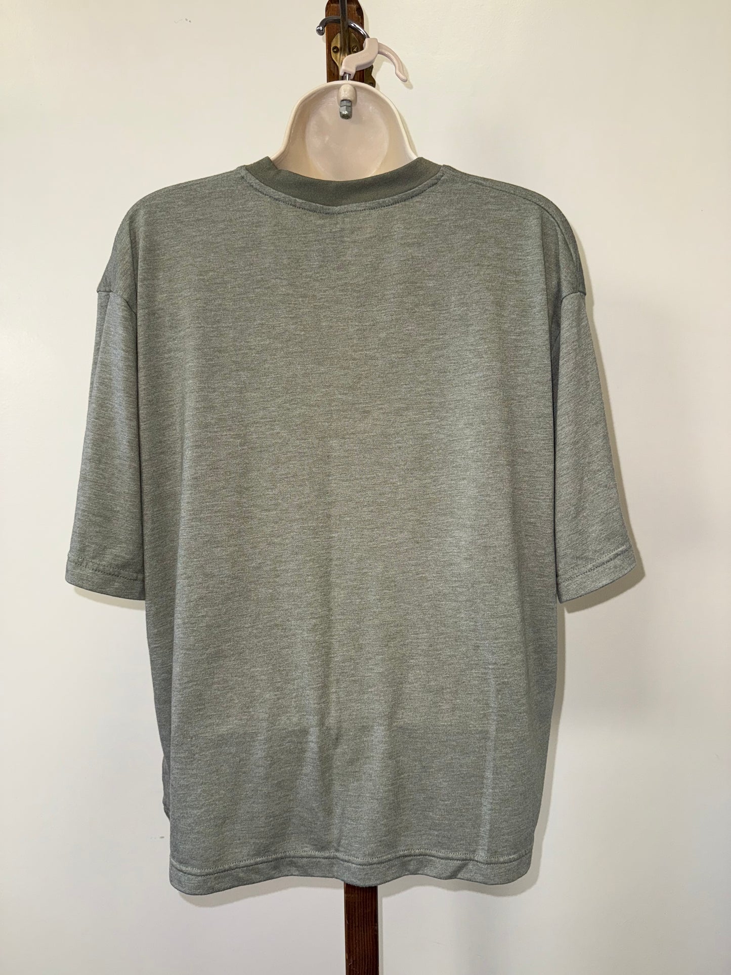 Adidas (Large) Green Logo Crop Top