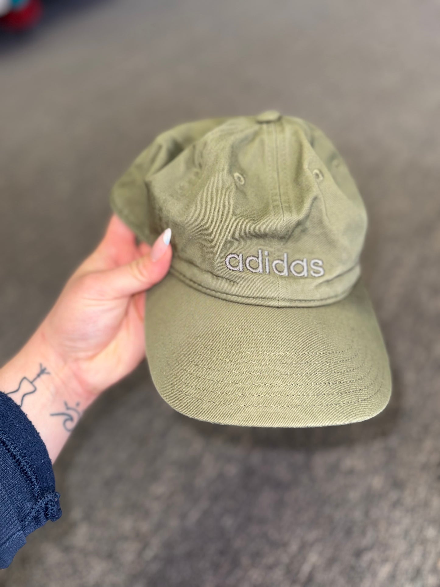 Adidas (OS) Green Aeroready Hat