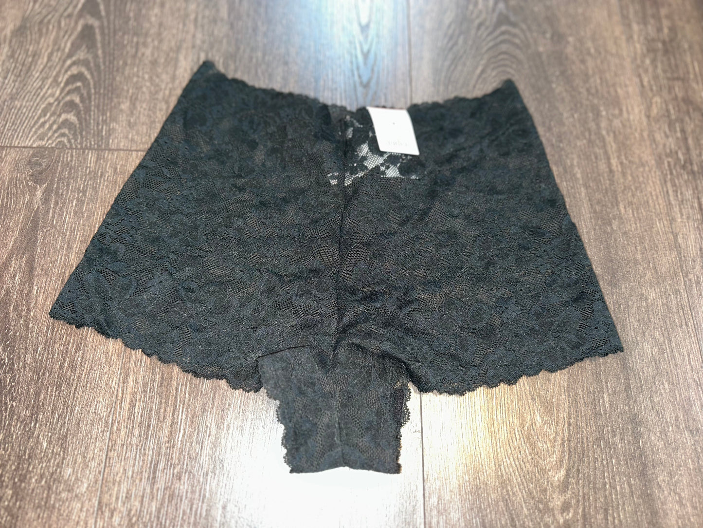 NWT auden (XS) Brand New Black Lace Boyshort Undies