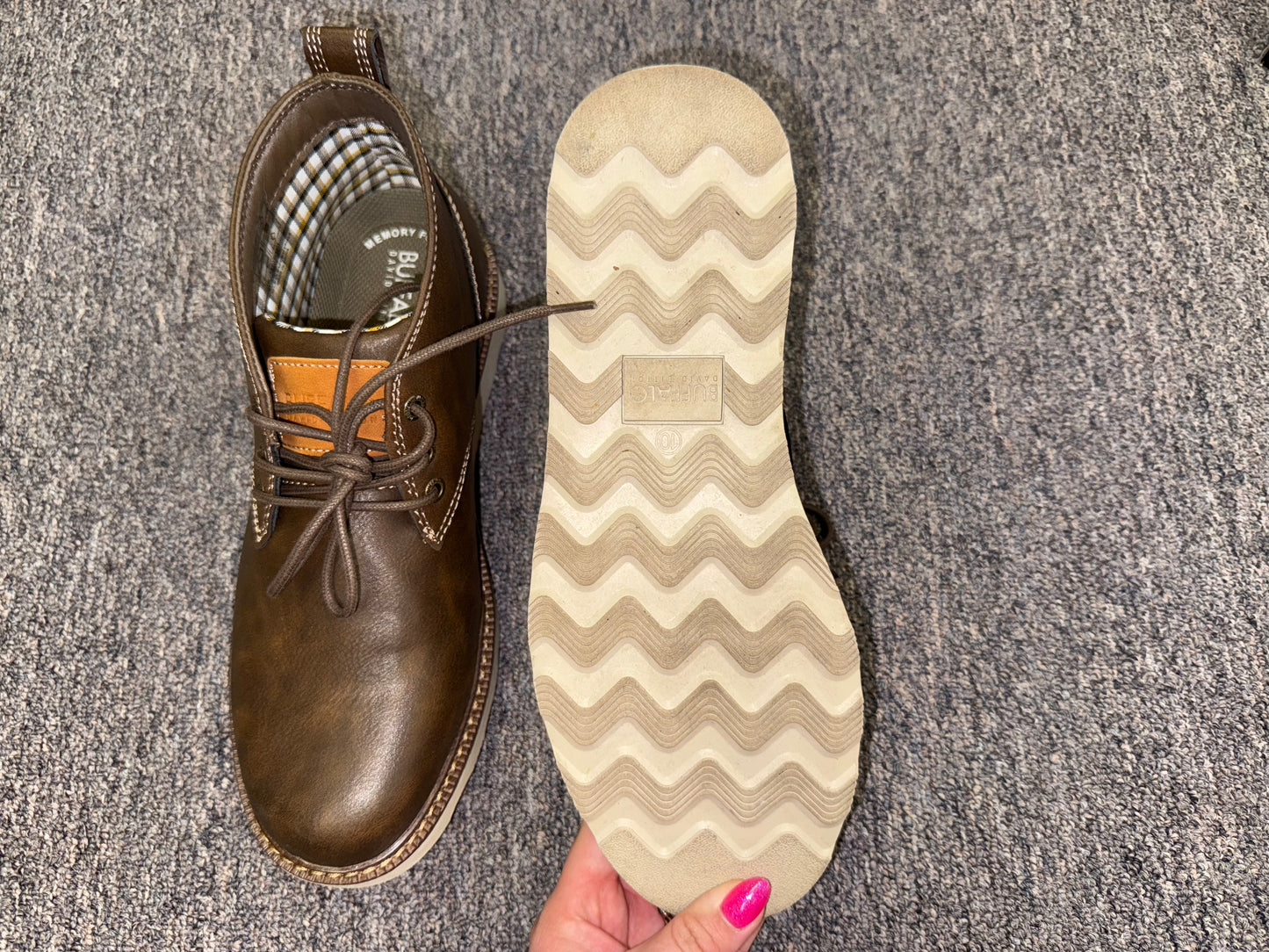 Buffalo David Bitton (10) Brown Metcalf Memory Foam Boots