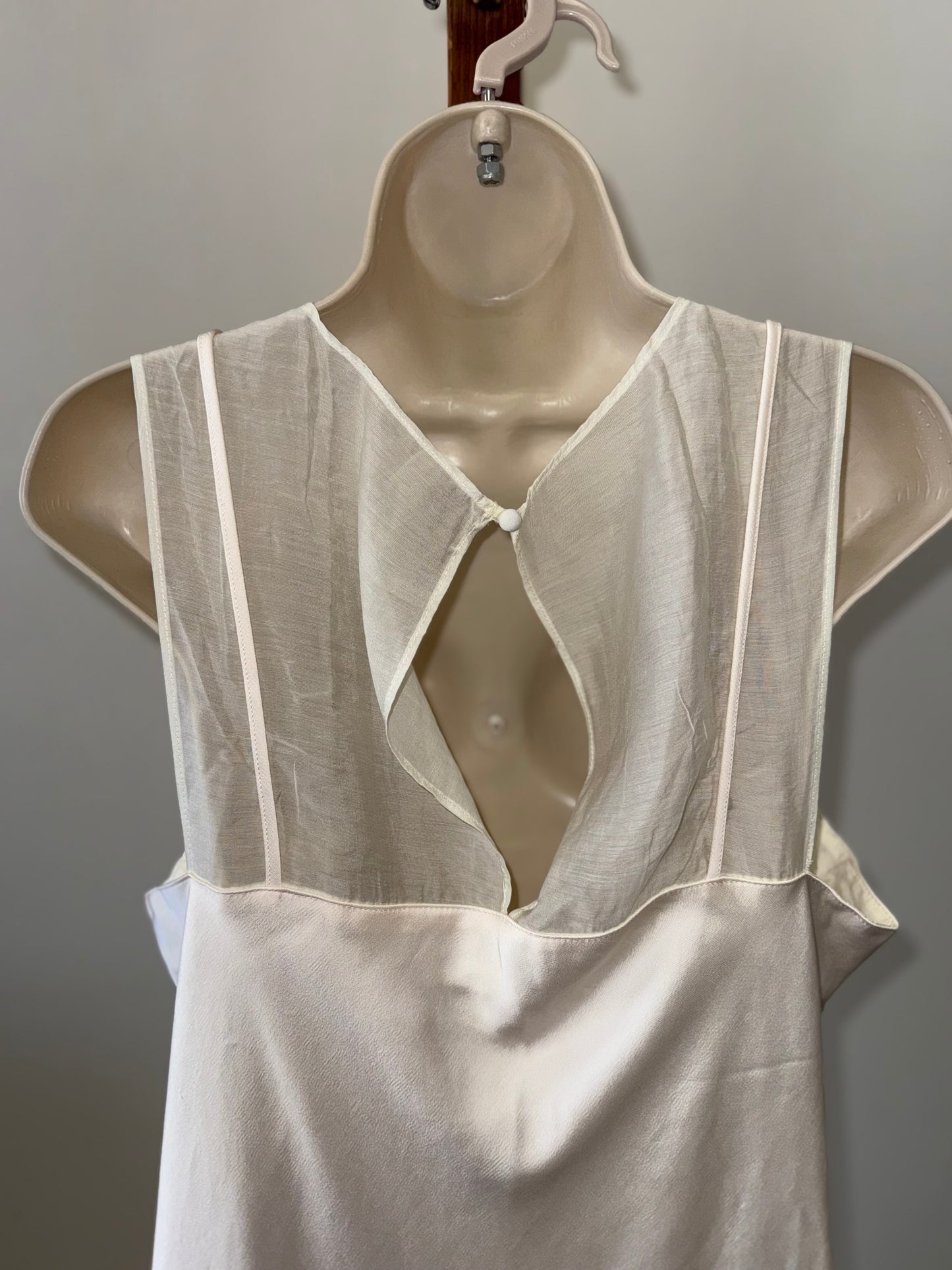 NWT Future Collective Brand New Off White Maxi Dress