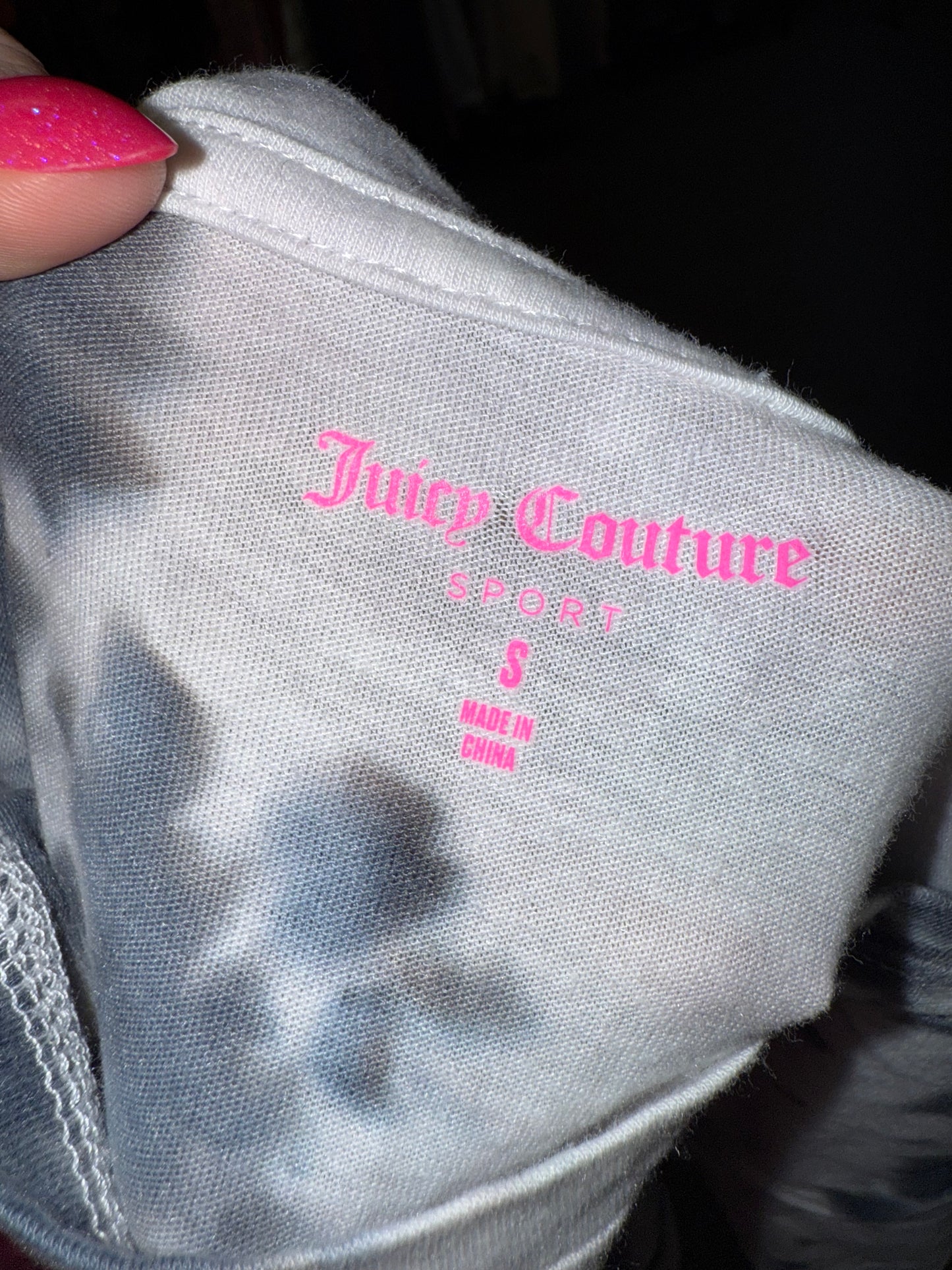 NWT Juicy Couture (Small) Brand New Sporty Tie Dye Tee