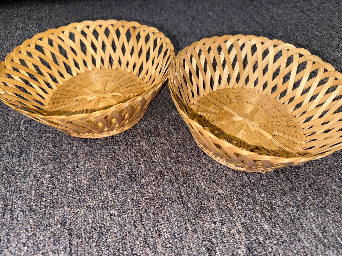 10 Piece Wicker Basket Set - Basket Wall Starter