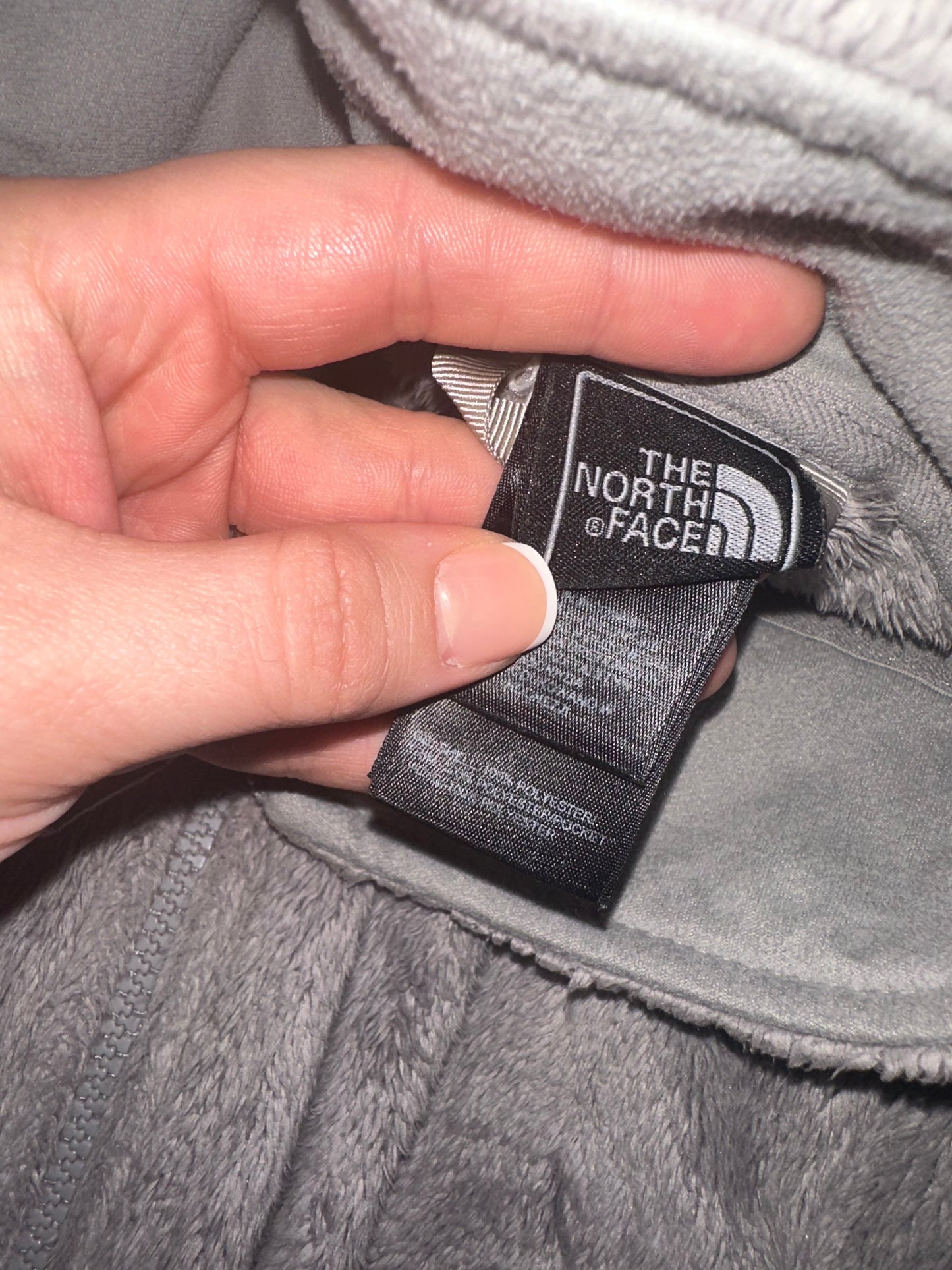 The North Face (Medium) Grey Fleece Jacket