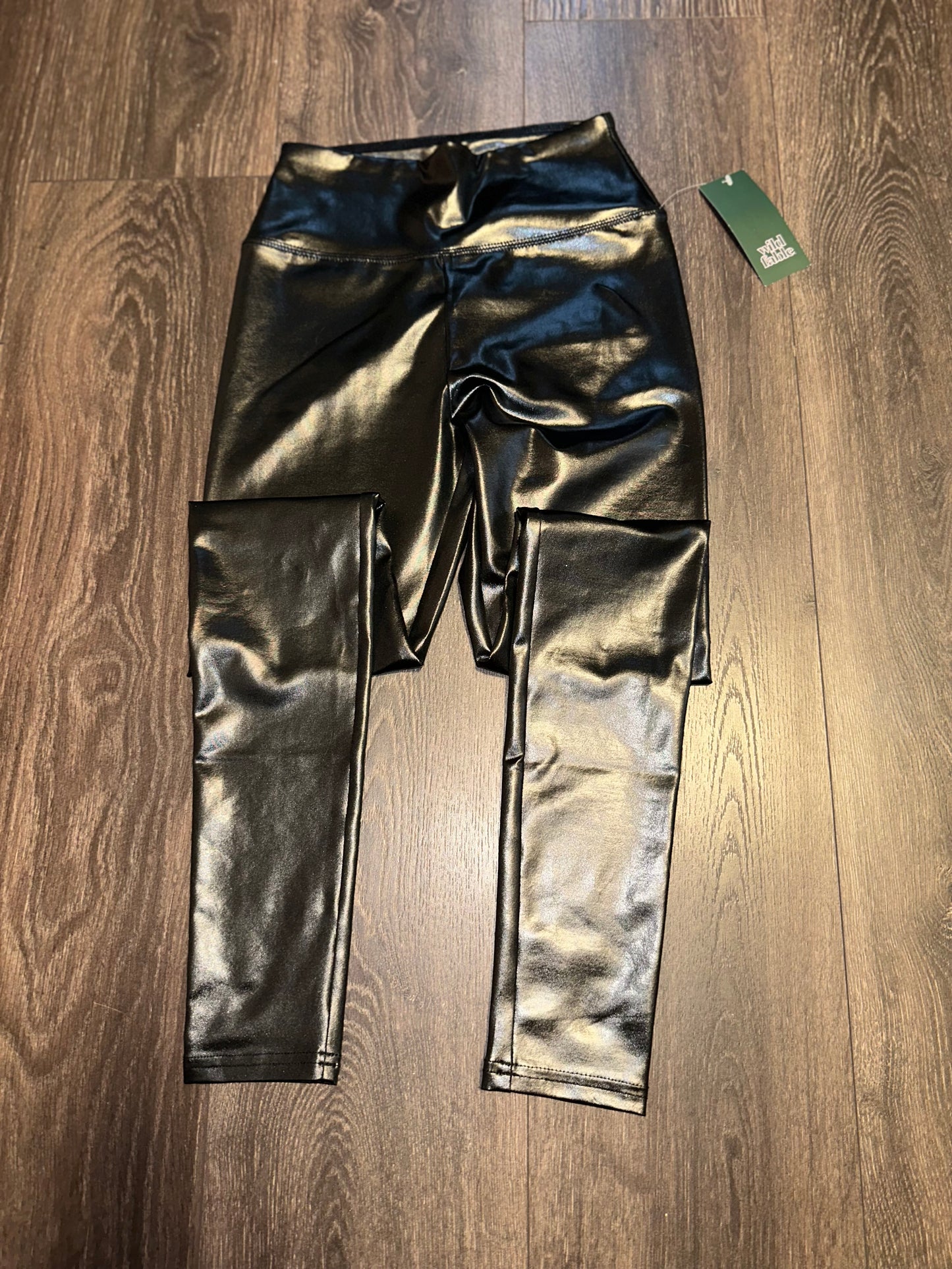 NWT Wild Fable (XXS) Brand New Faux Leather Black Leggings