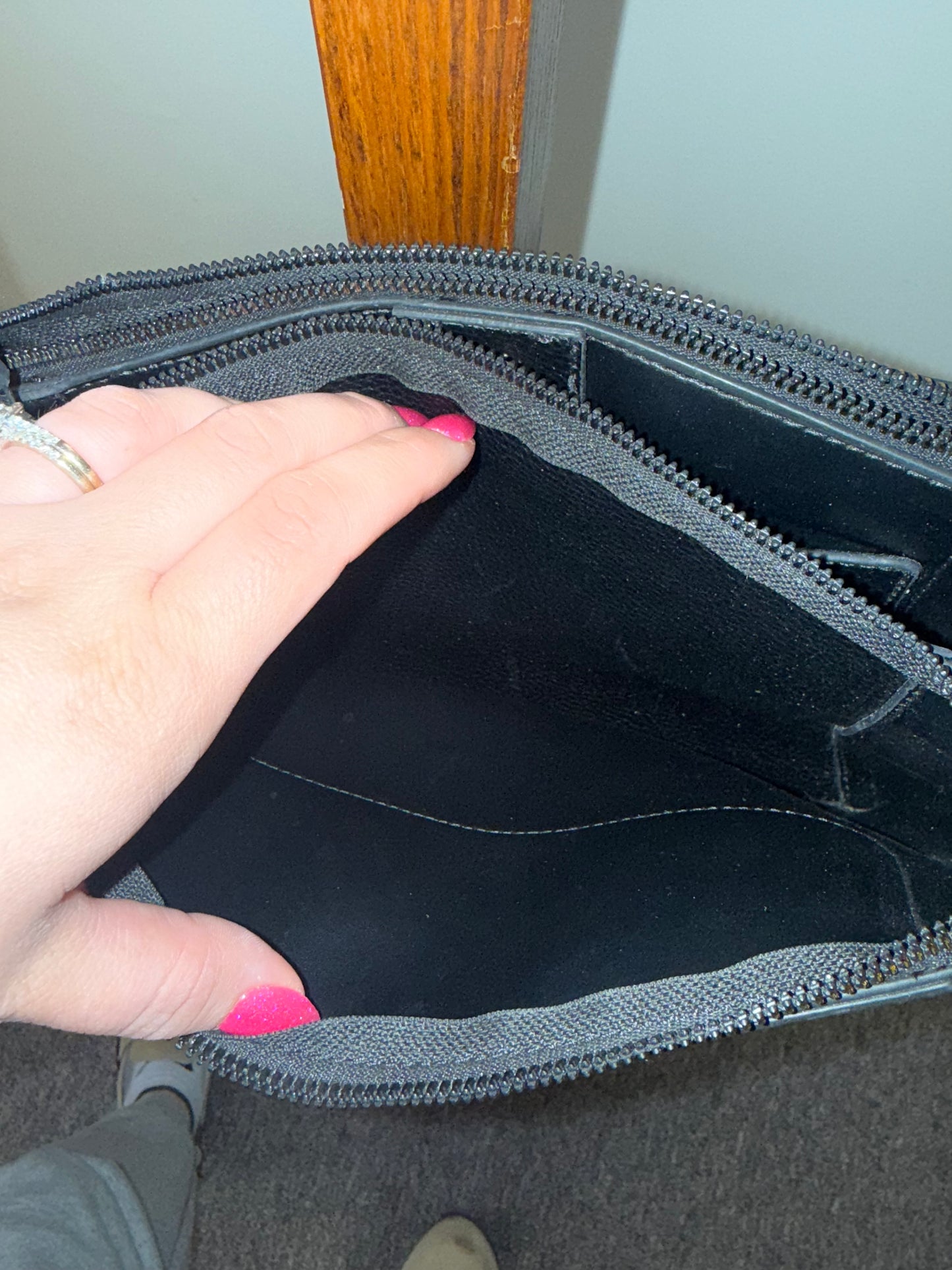 Nanette Lepore Black Crossbody Purse