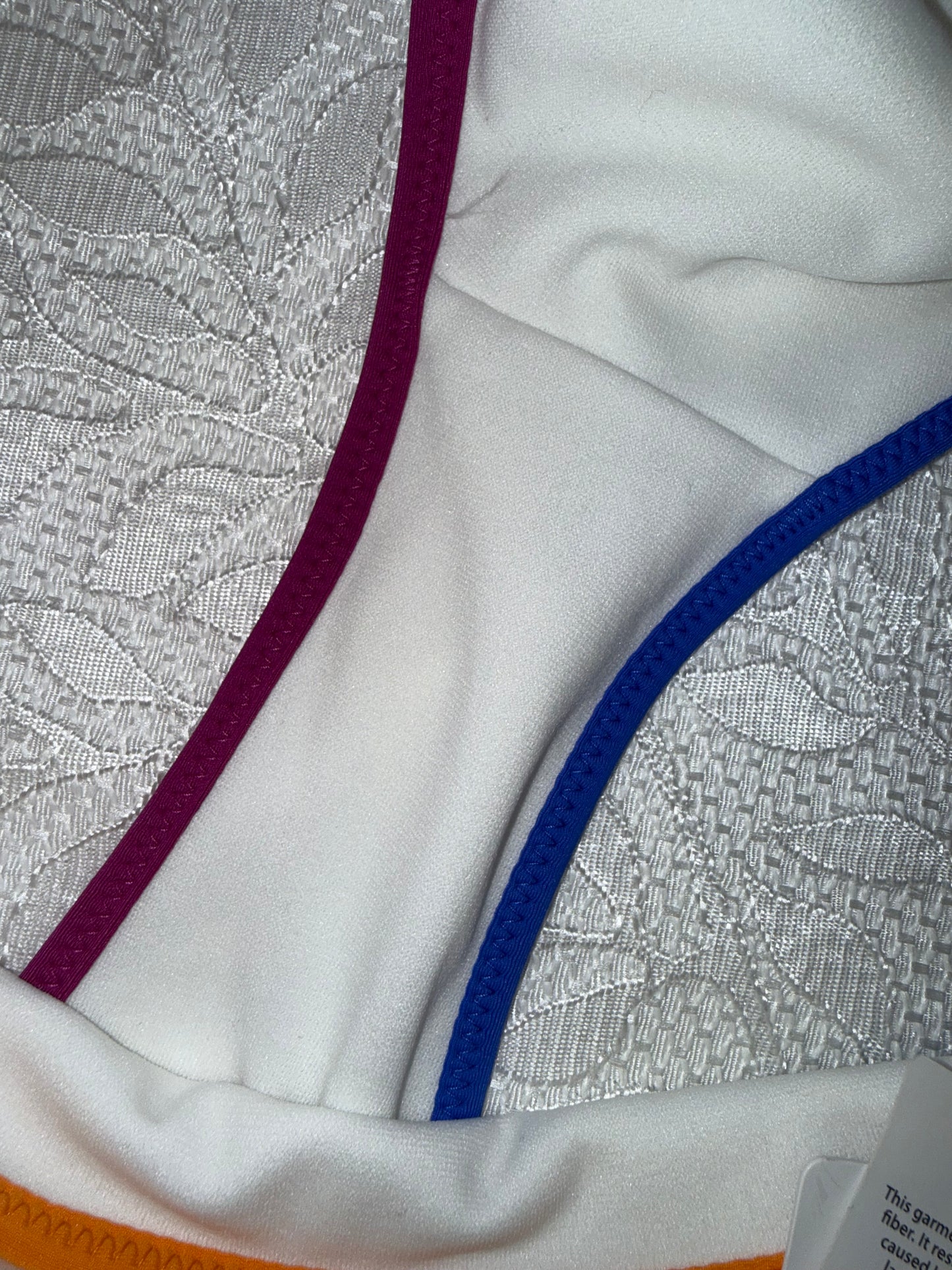 NWT Athleta (Medium) Brand New White Kapalua Swim Bottoms