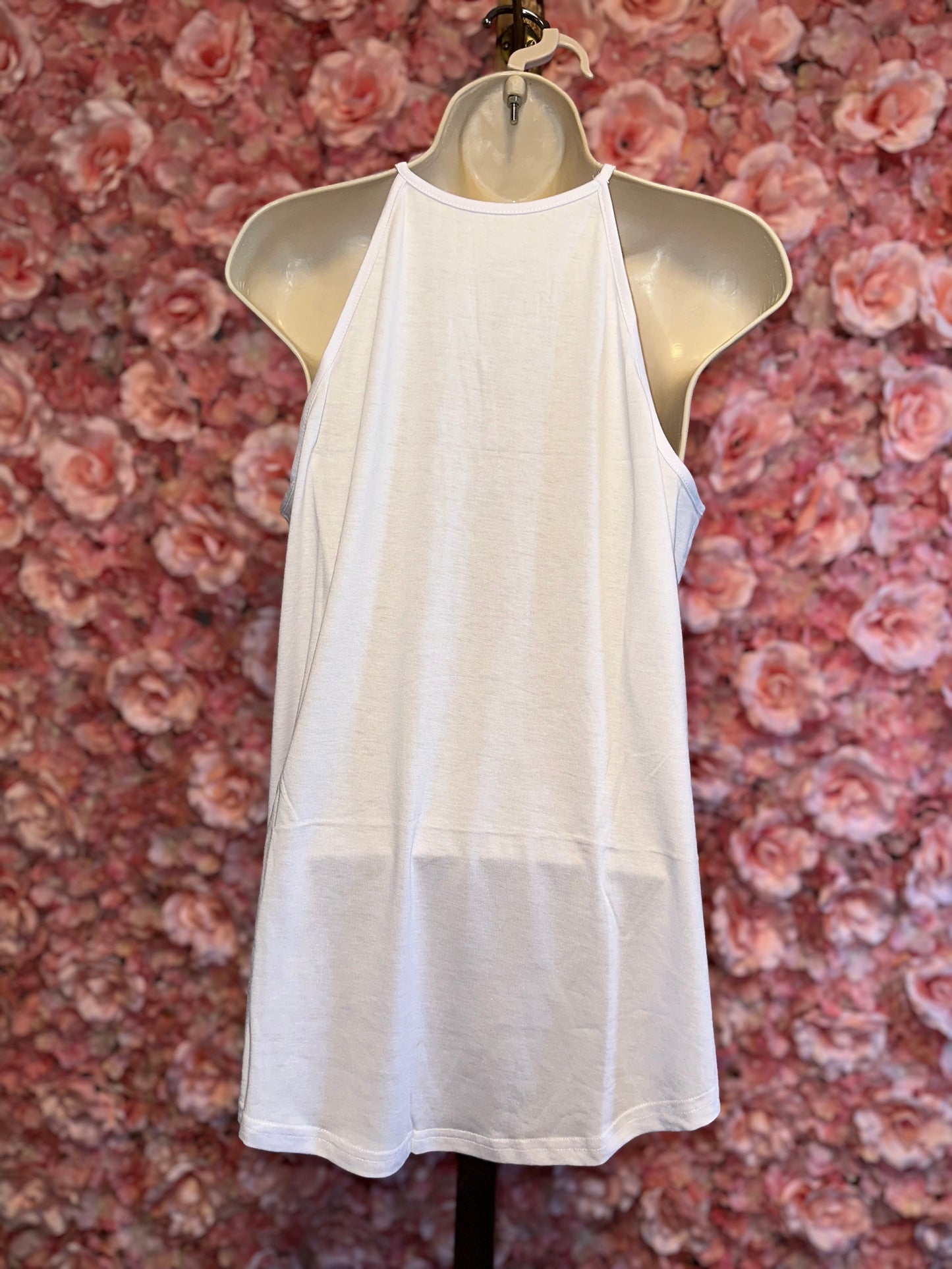 Brand New (Medium) White Loose Fit Tank Top