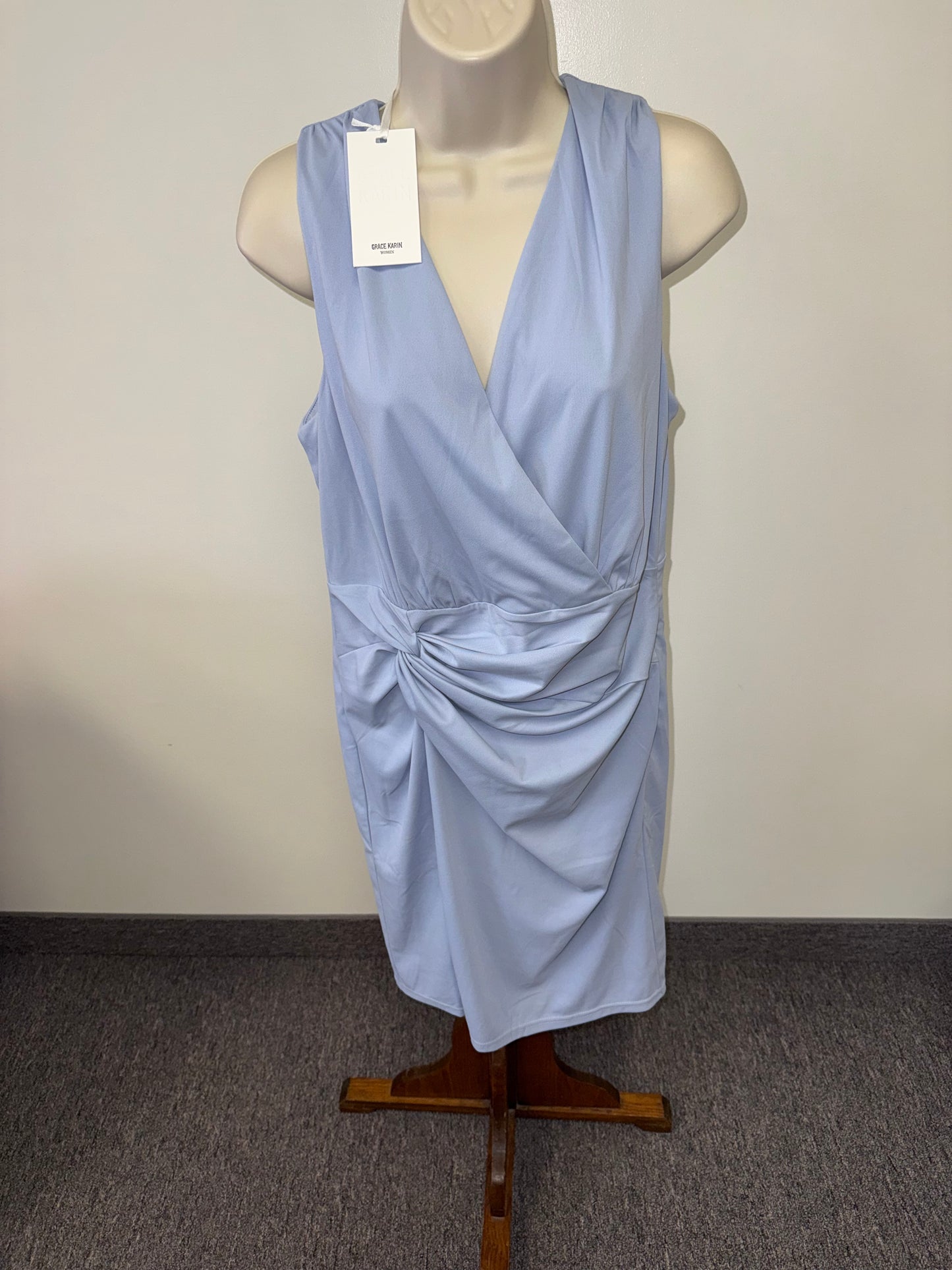 NWT Grace Karin (Large) Brand New Blue Dress
