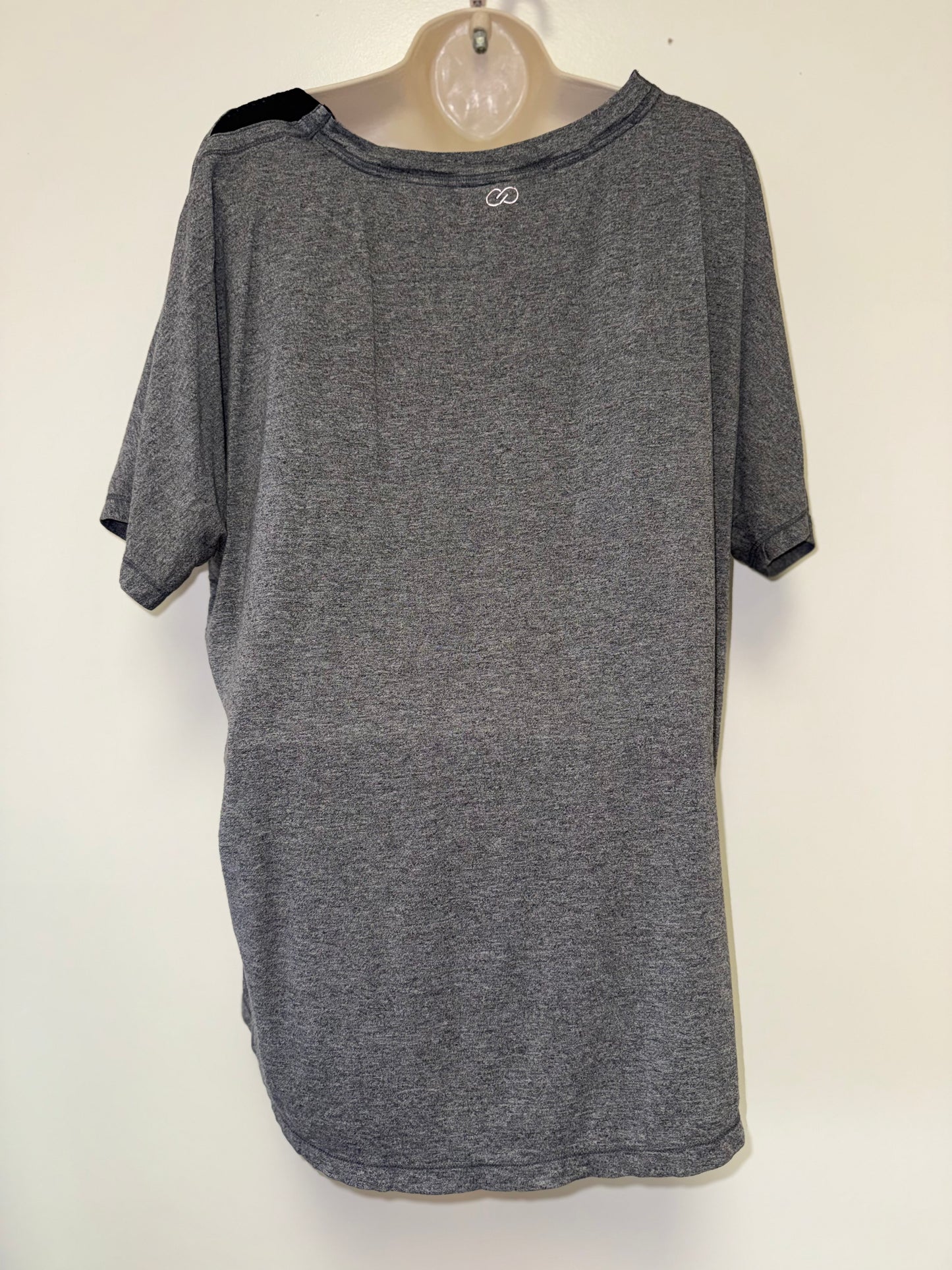 Calia (XL) Grey T-Shirt with Mesh Shoulders