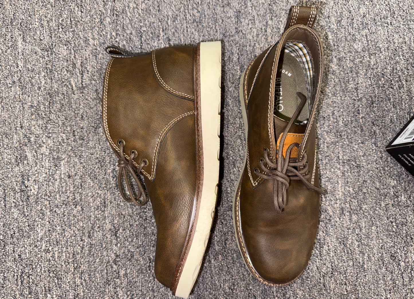 Buffalo David Bitton (10) Brown Metcalf Memory Foam Boots
