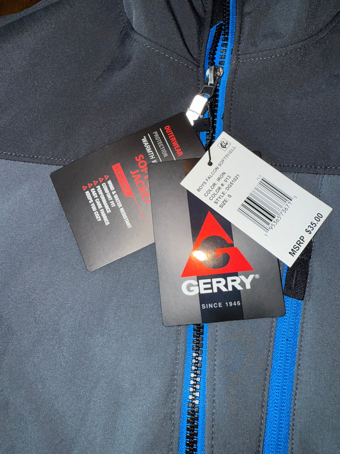 NWT Gerry (Small) Brand New Performance Warmth Soft Kids Outdoor Jacket