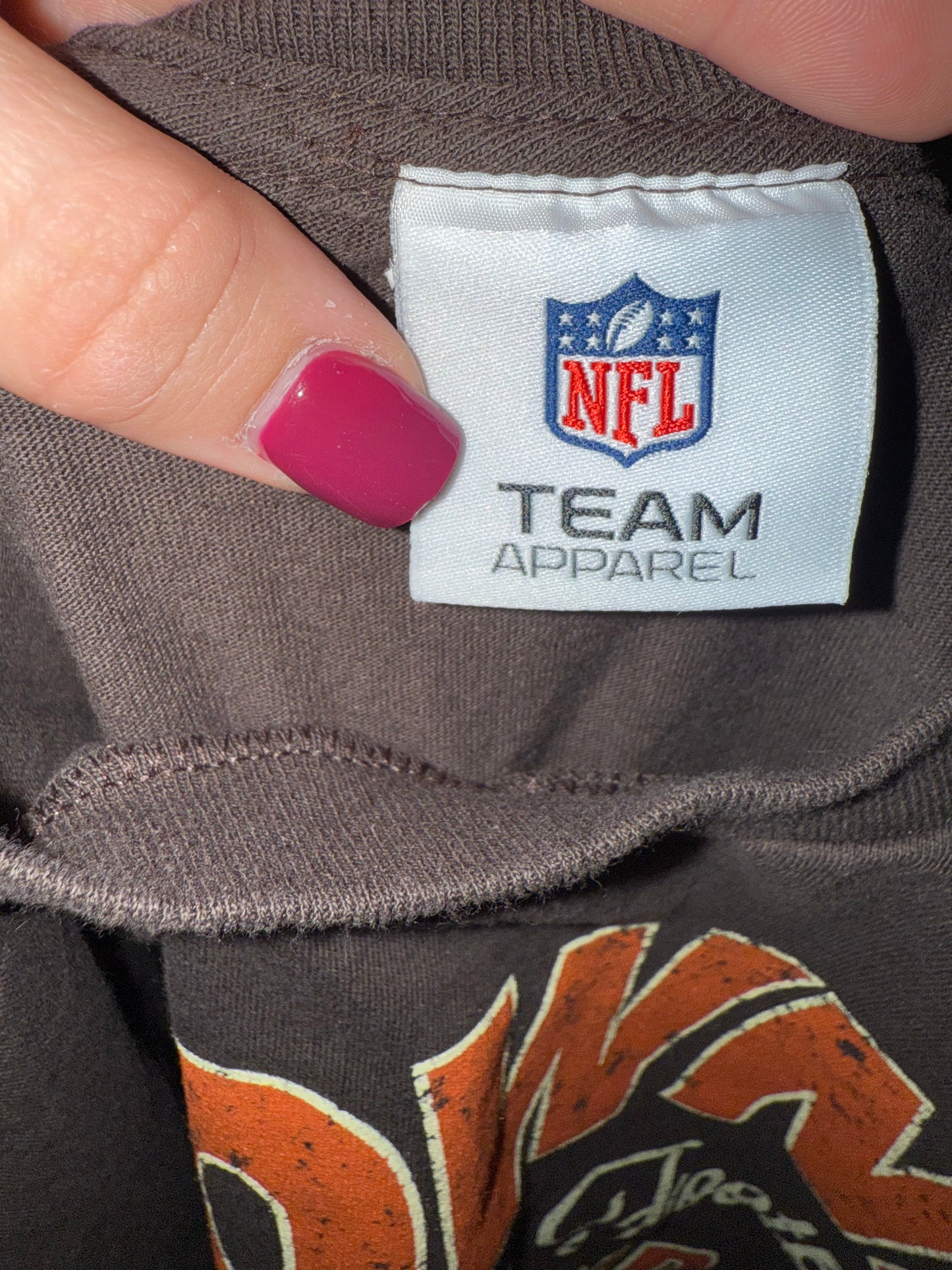 NFL Team Apparel (XL) Browns Football T-Shirt