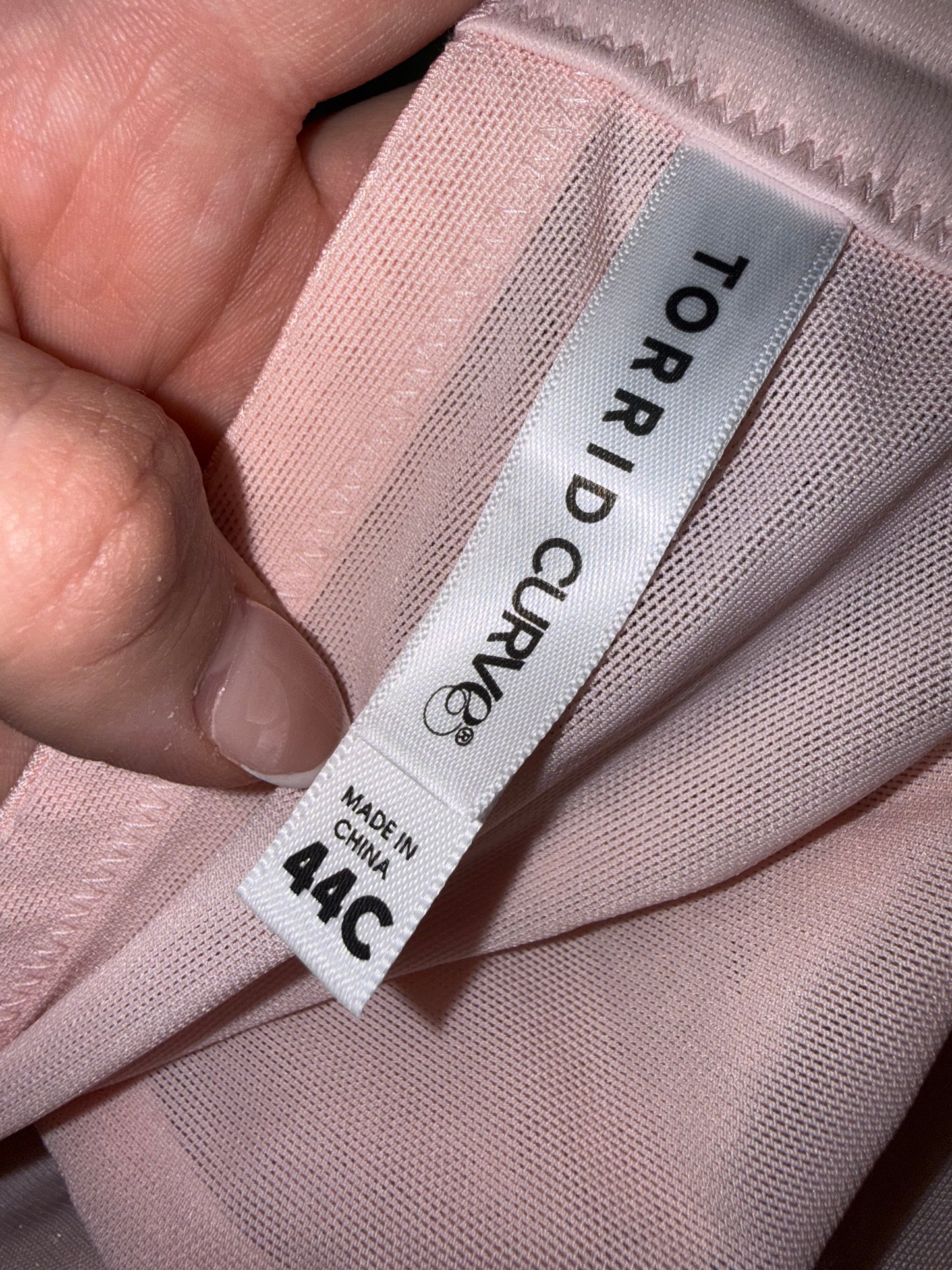 NWT Torrid (44C) Brand New Pink Lightly Lined T-Shirt Bra