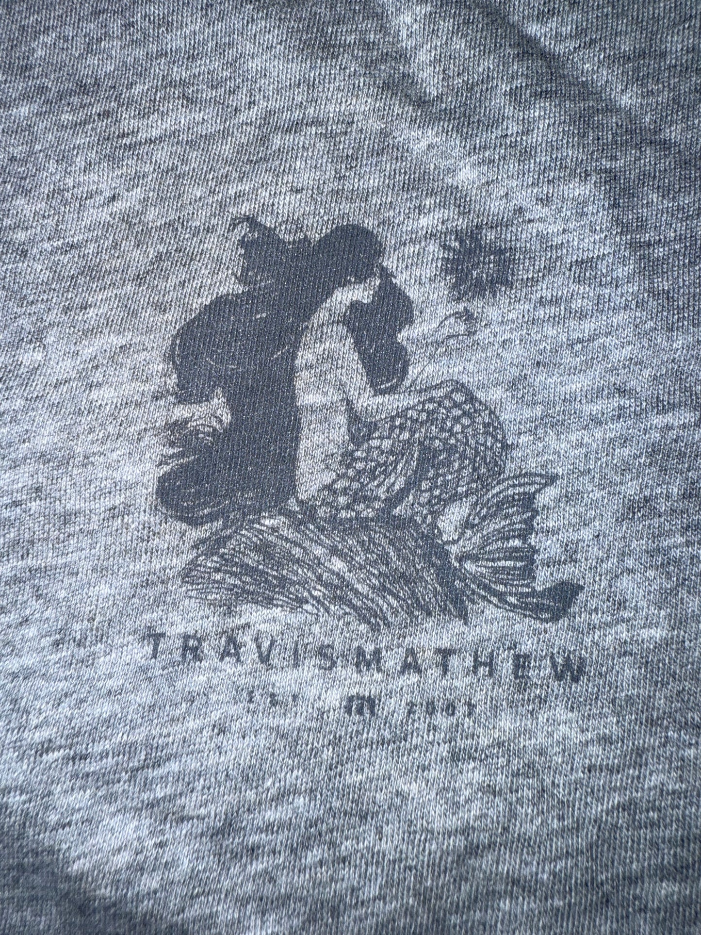 NWT Travis Mathew (Small) Brand New Mermaid Grey T-Shirt